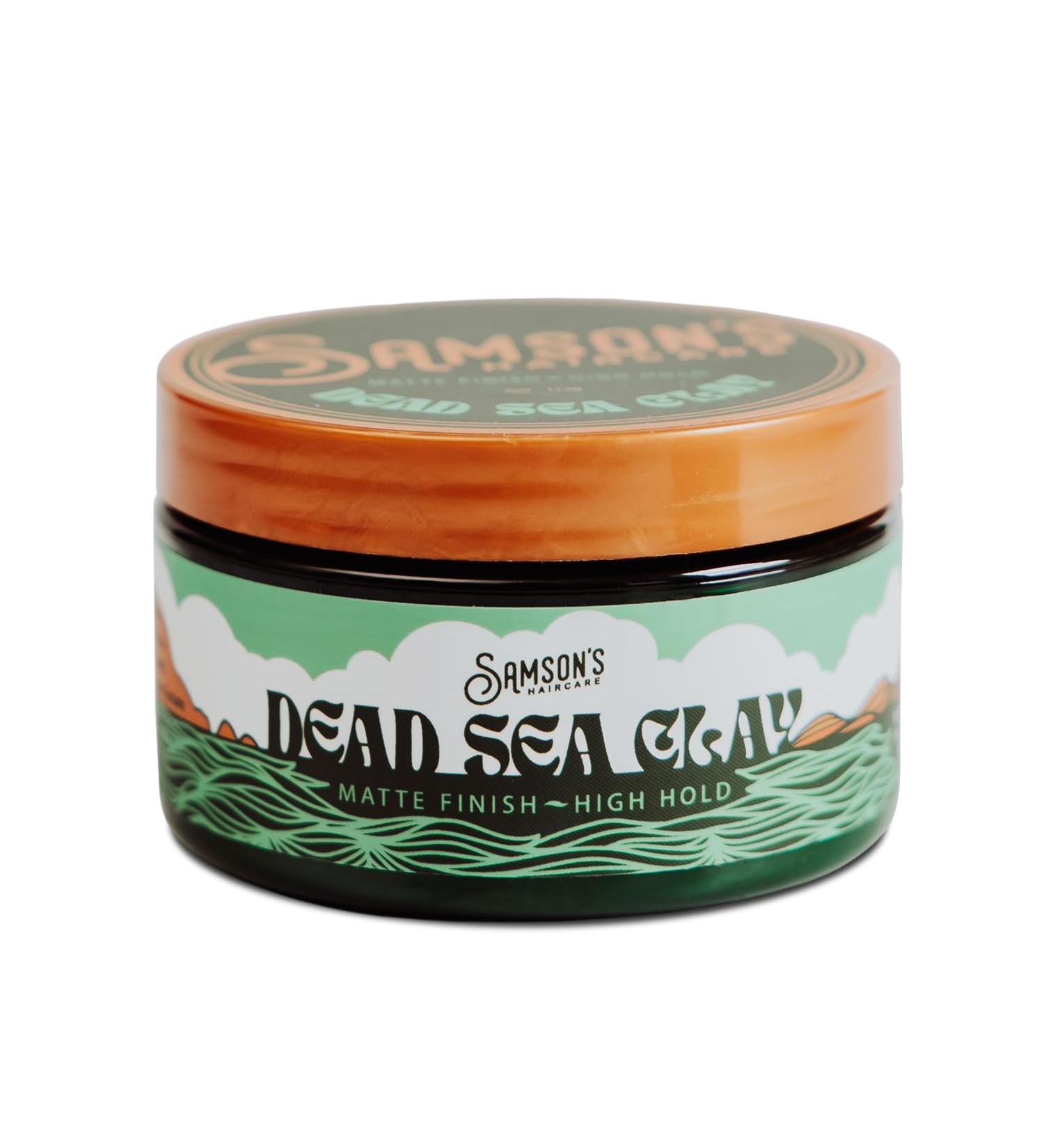 Dead Sea Clay Hair Mask by SAMSON'S HAIRCARE - Apricot - 4 Oz - Buy Online on GoSupps.com