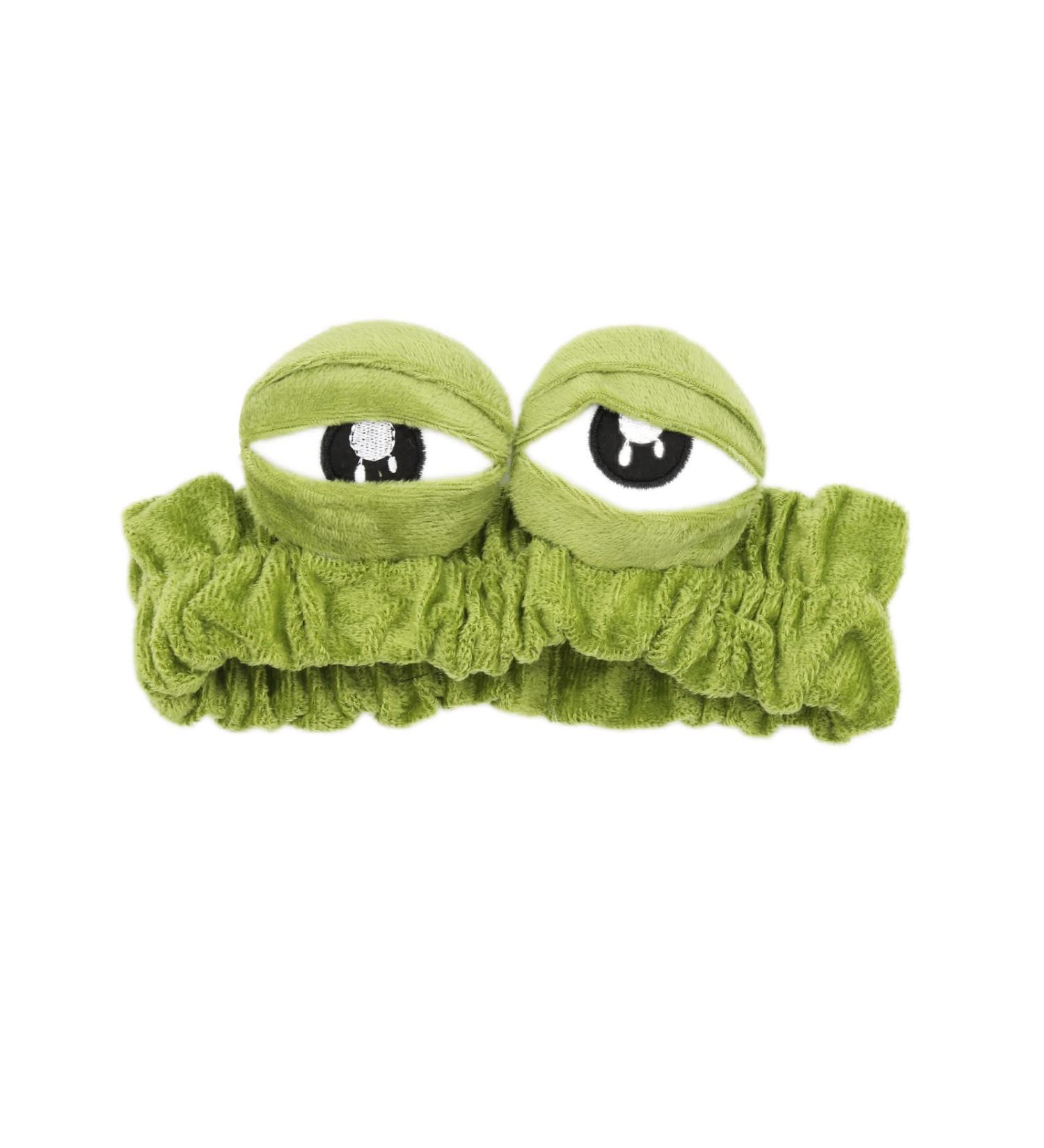 Cute Frog Headband for Face Washing | Funny Animal Spa Hair Band for Makeup, Shower, Yoga | Cosplay Costume Head Wrap - Buy Online on GoSupps.com