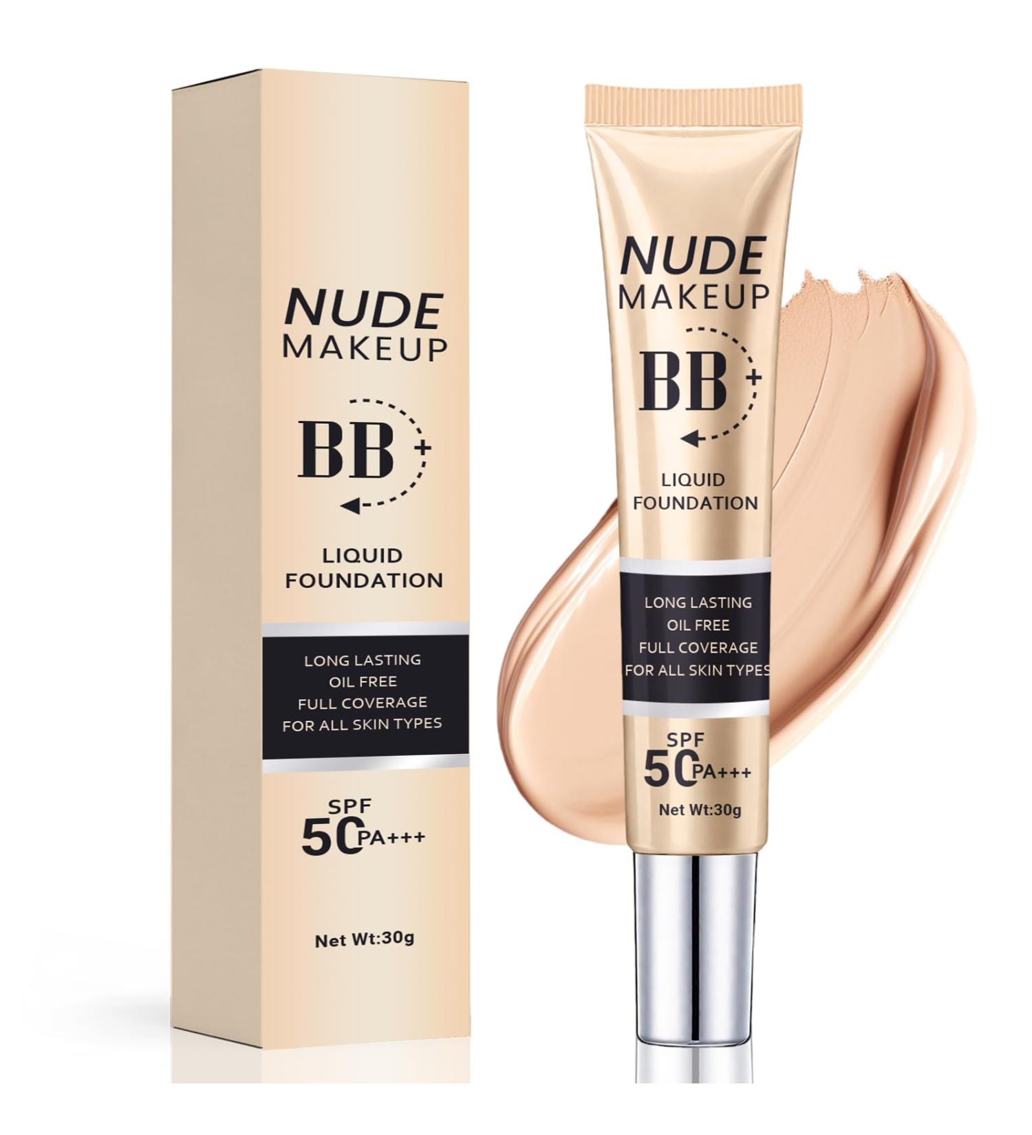 BB Cr me Teint e 30g SPF 50+ Fond de Teint Hydratant Haute Couvrance Cr me Solaire Visage Unifie le Teint Couvre les Imperfections clat Naturel Toute Peau - Buy Online on GoSupps.com