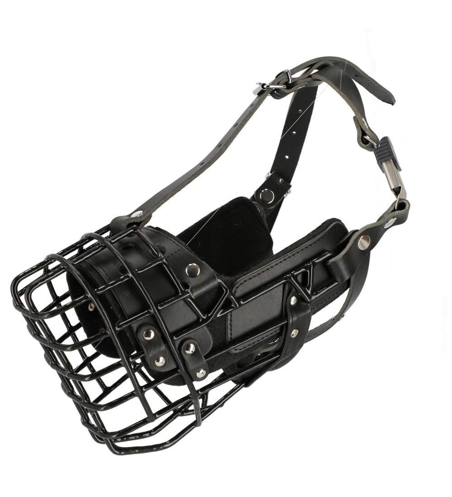 Dingo Gear Rubberized Metal Muzzle for German Shepherds - Comfortable & Durable for Long Walks | S03042 - Buy Online on GoSupps.com