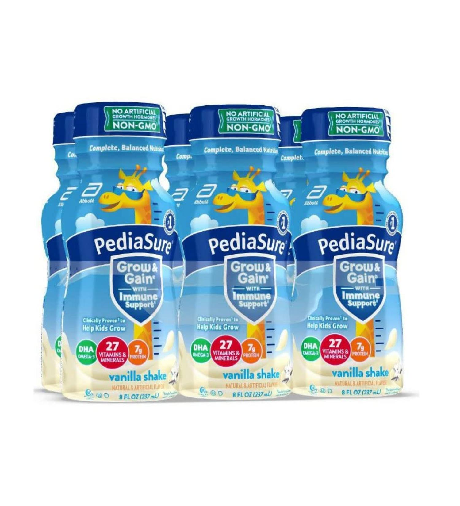 Pediasure Vanilla Drinks 6-Pack - 8 Ounce - Buy Online on GoSupps.com