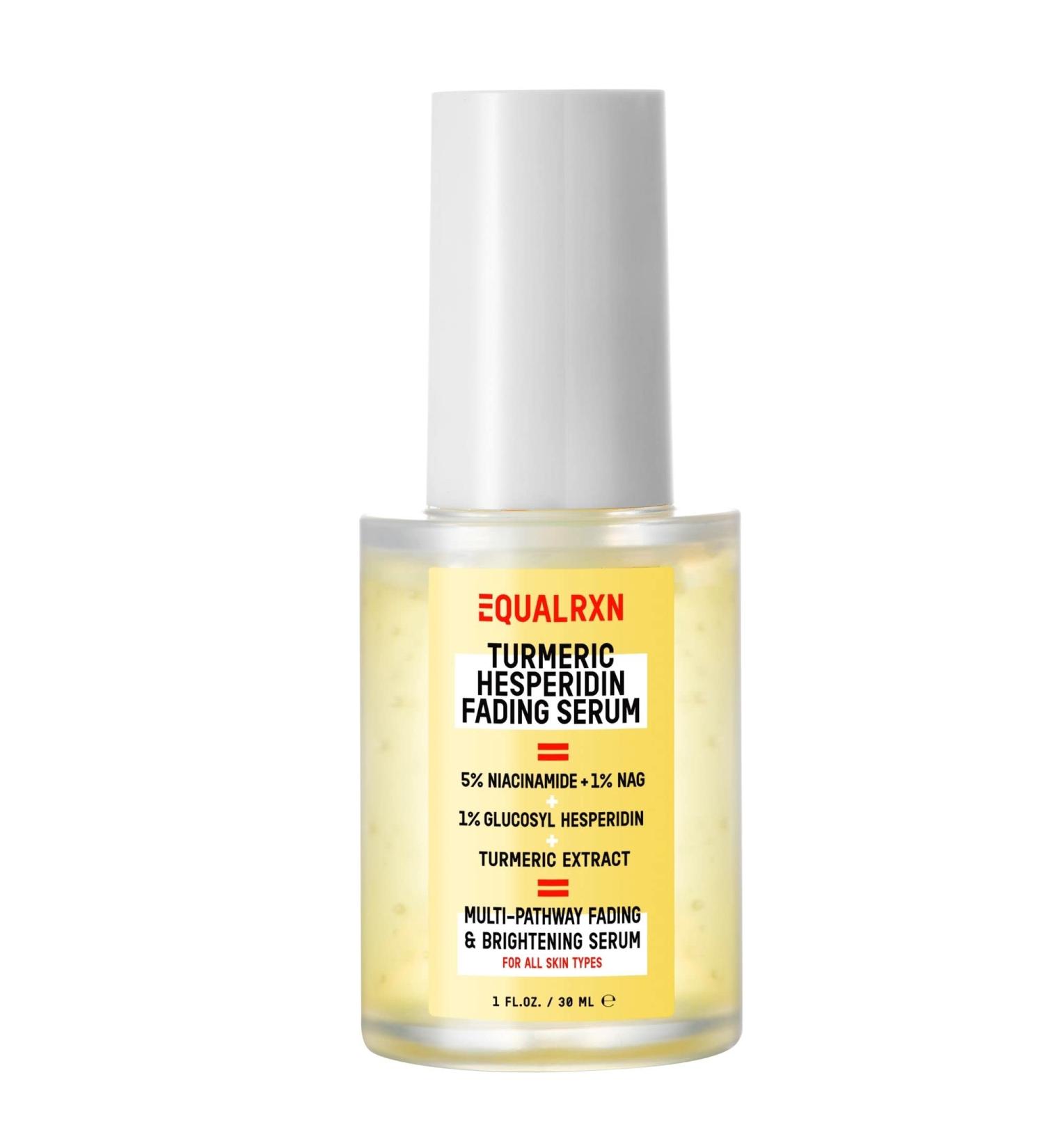 Turmeric Hesperidin Fading Serum | Dark Spot Corrector & Brightening Face Serum | Hydration & Redness Relief with Niacinamide & NAG - Buy Online on GoSupps.com
