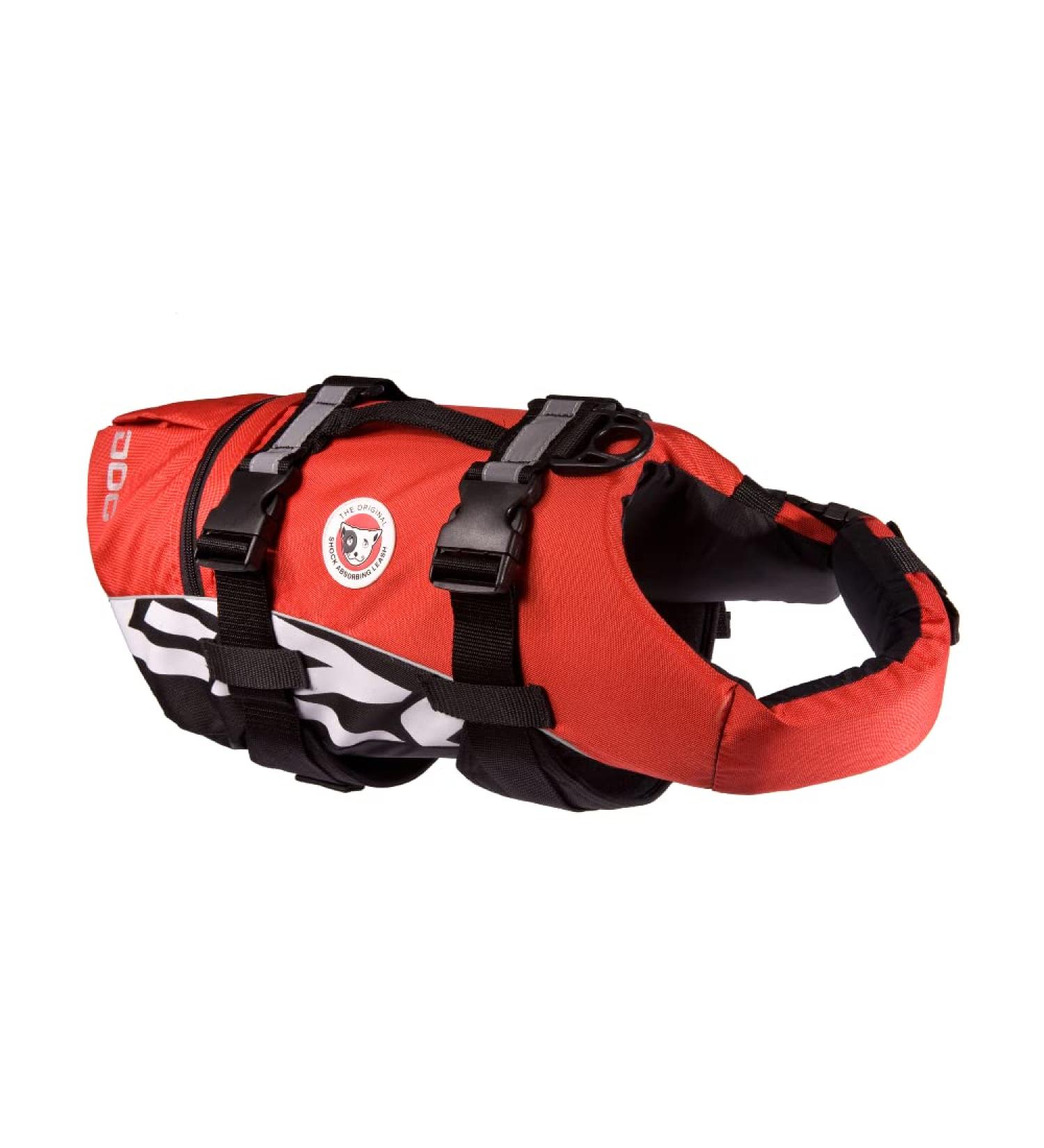 Ezydog DFD Life Jacket for Dogs - Adjustable S Size Red - Safety Handle & Reflectors | Perfect for Dogs | Shop Internationally - Buy Online on GoSupps.com