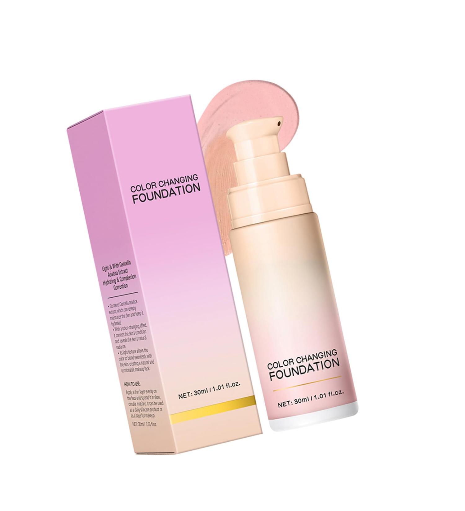 Fond de teint changeant de couleur - M lange naturel hydratant - Maquillage liquide pour le visage - Correcteur liquide b - Buy Online on GoSupps.com