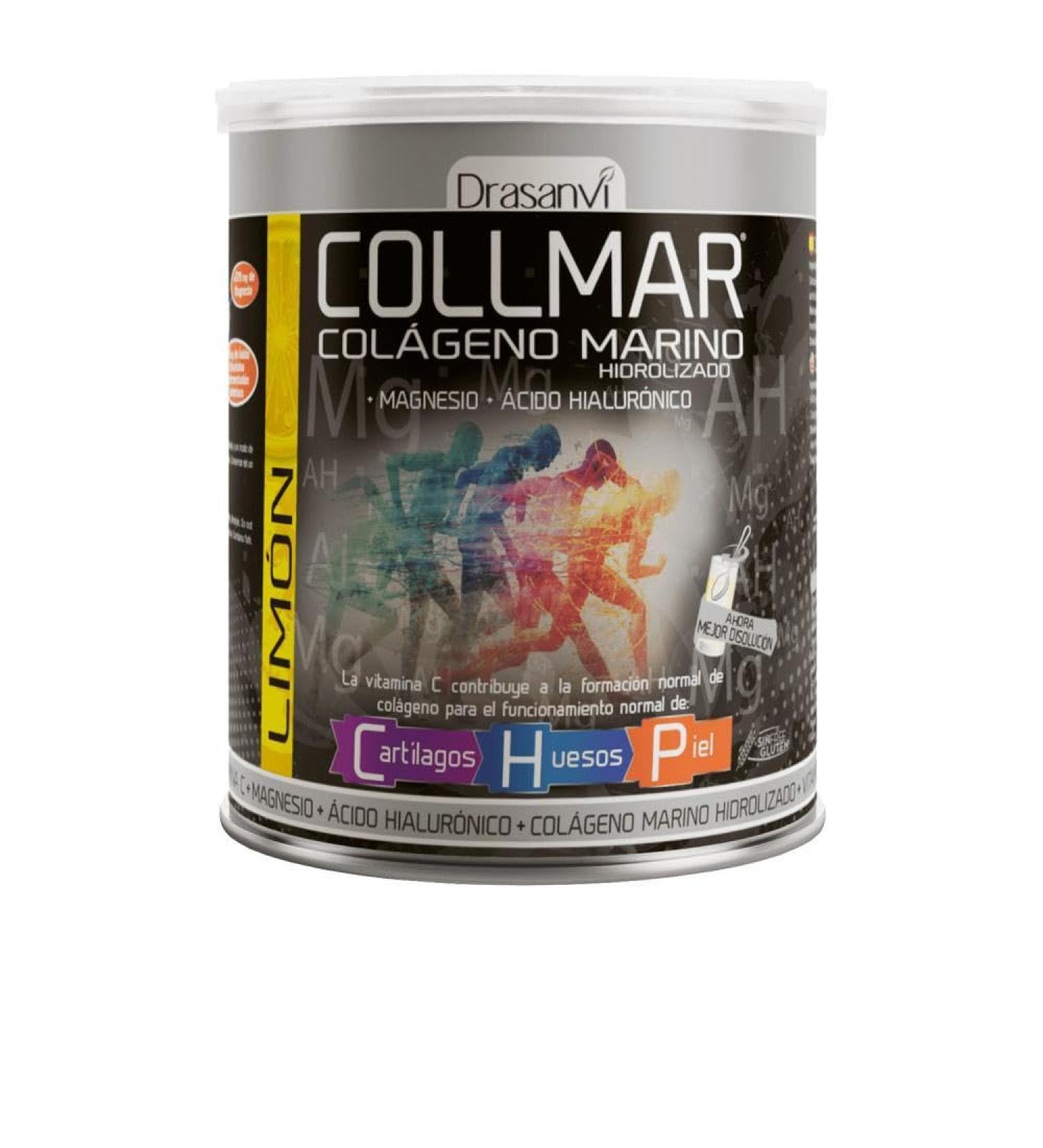 COLLMAR Hydrolyzed Lemon Collagen + Magnesium + Vitamin C 300G Drassanvi (pack 2 u.)