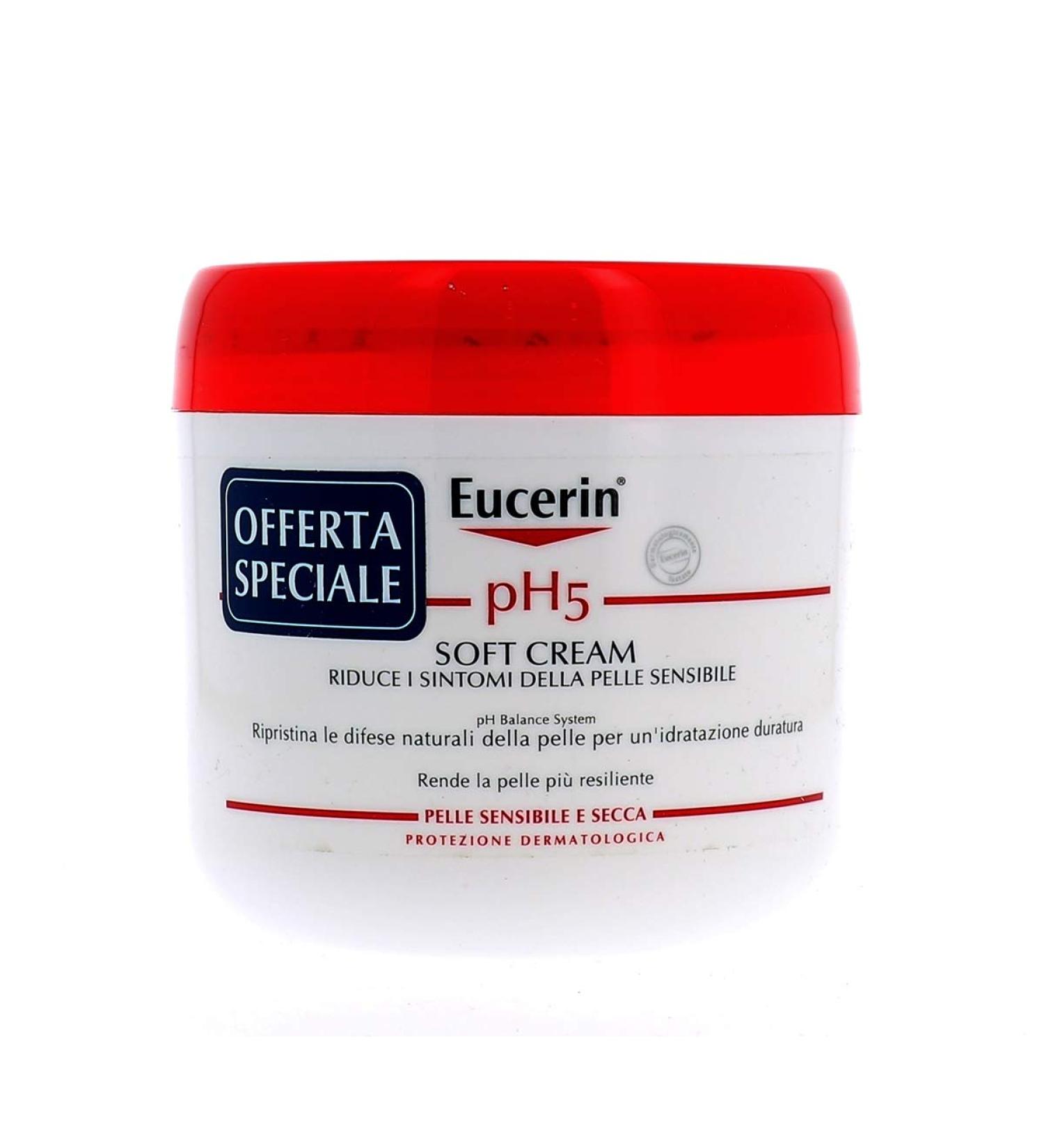 Eucerin PH5 Soft Cream Body for skin feelings and bucket 450 ml