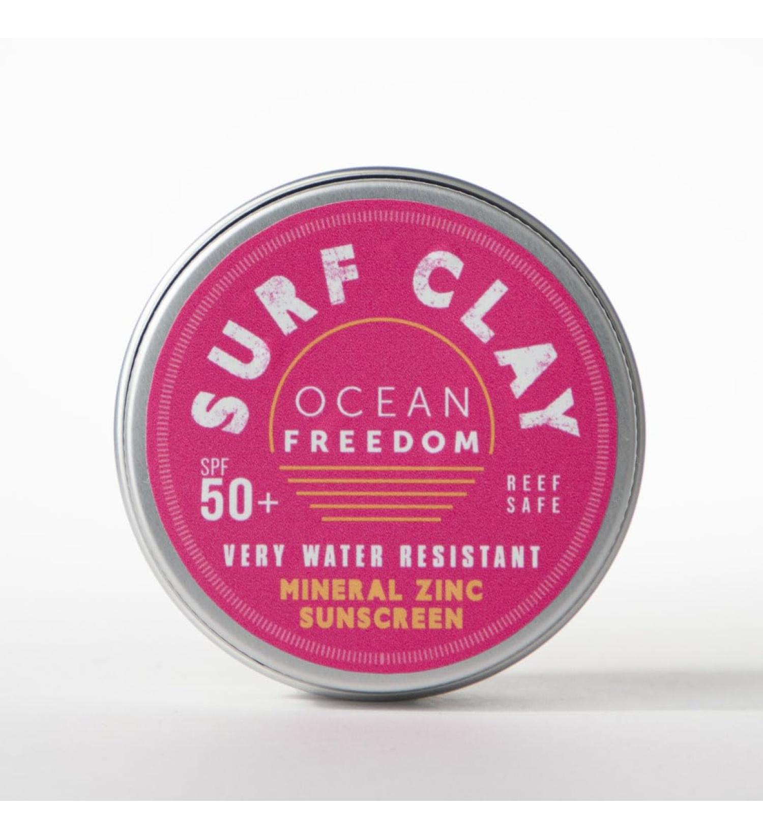Ocean Freedom - Surf Clay Pink SPF 50+ Mineral Sunscreen