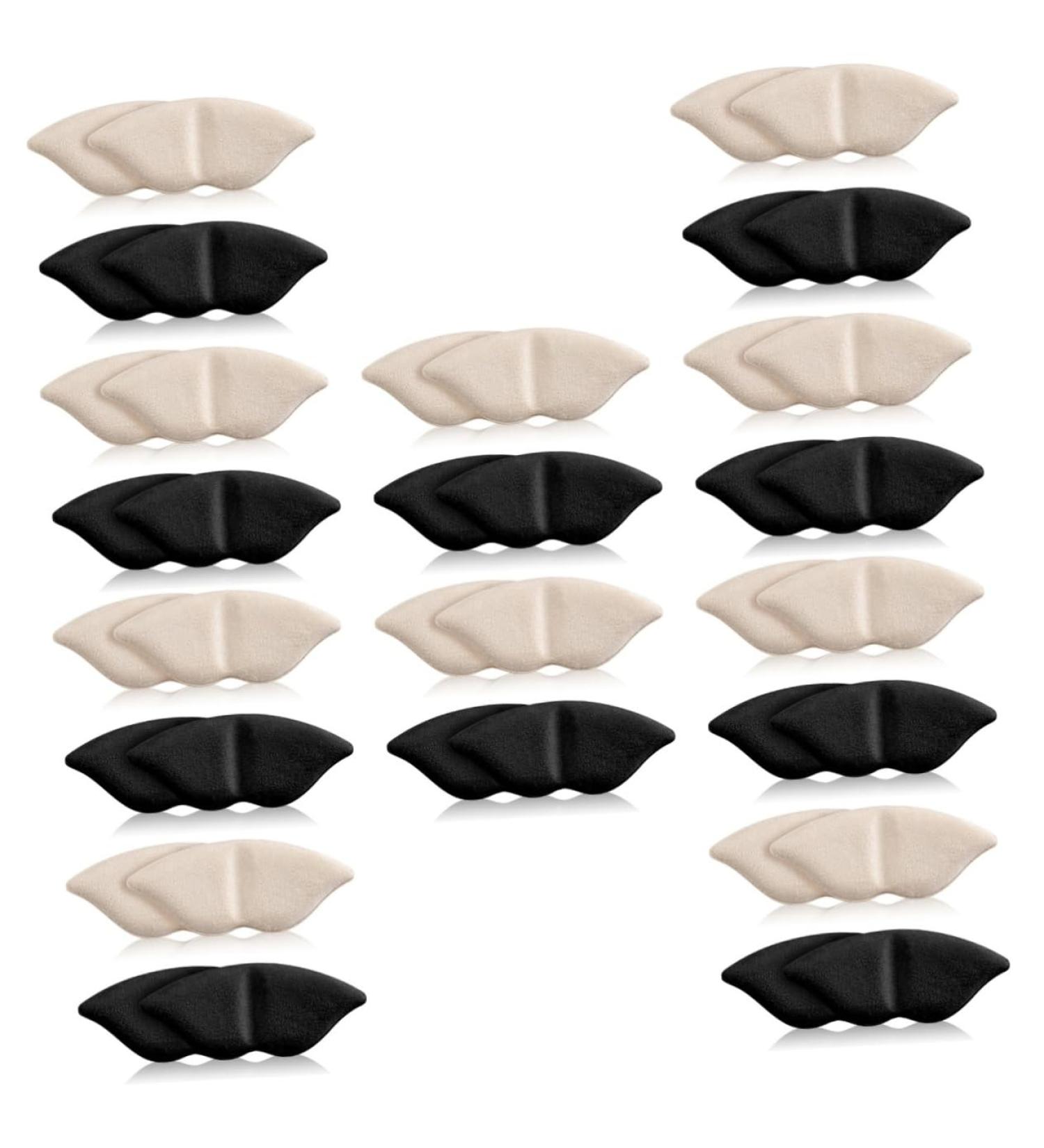 High Heel Cushions for Women - SOIMISS 20 Pairs Half Pad Shoe Inserts | Heel Grips & Cushions for Comfort | Assorted Colors | Size: 9.9x4.3CM - Buy Online on GoSupps.com