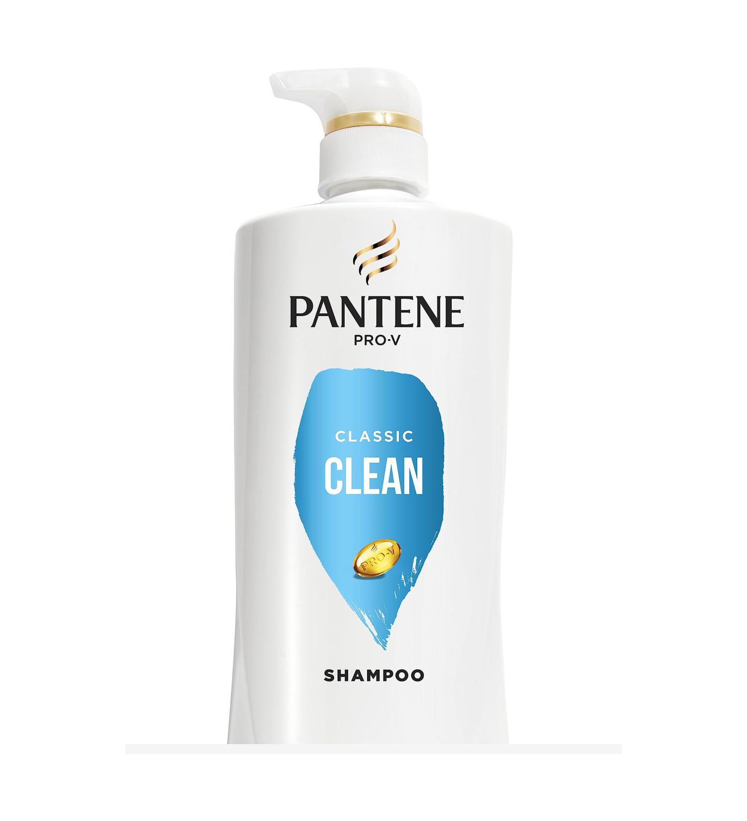 Buy Pantene Pro-V Classic Clean Shampoo 17.9 fl oz Pump - Healthy Hair Solution | International Shipping Available - Buy Online on GoSupps.com