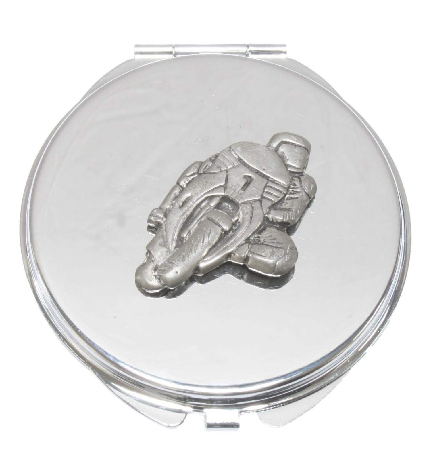 Motorbike 1 Compact Mirror Handbag Gift With Free Engraving 244 - Buy Online on GoSupps.com