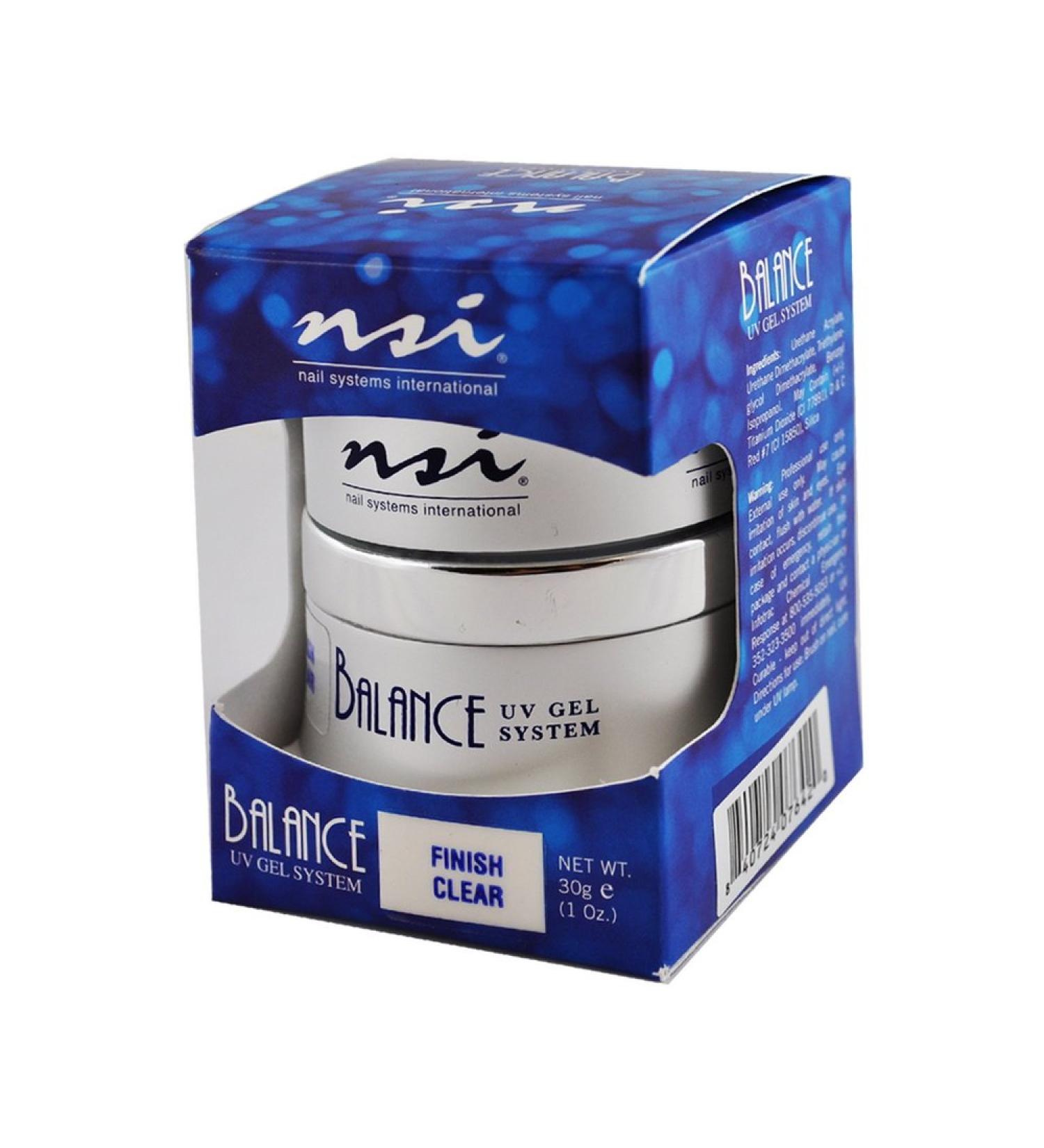 nsi Balance UV-Gel-System - Finish Klar - 30g