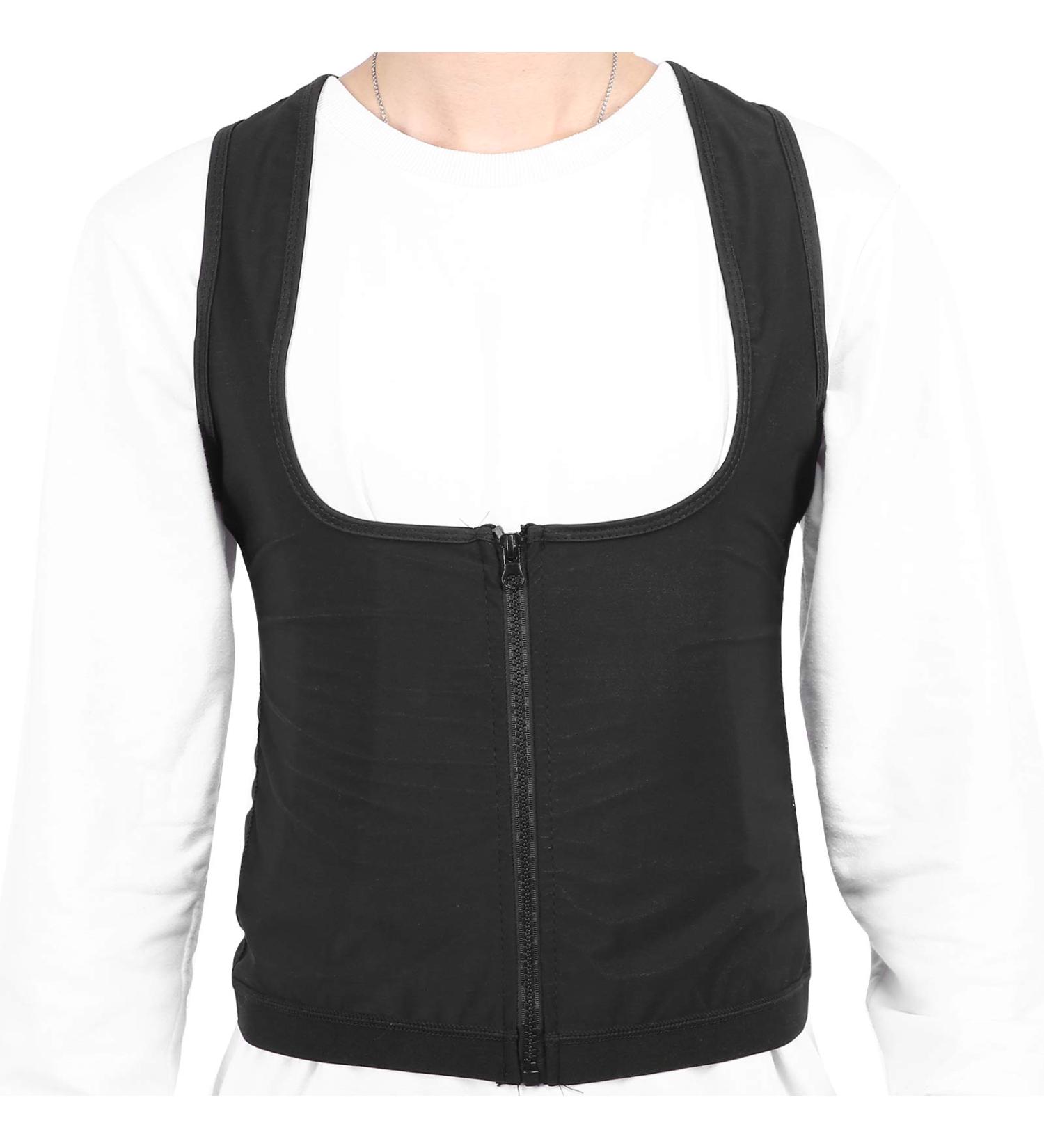 Tbest Sauna SuitsSauna Vest Heating Sweat Tank Top Breathable Waist Trainer Zipper Sports Corset for FemaleL/XL (S/M) S-M - Buy Online on GoSupps.com