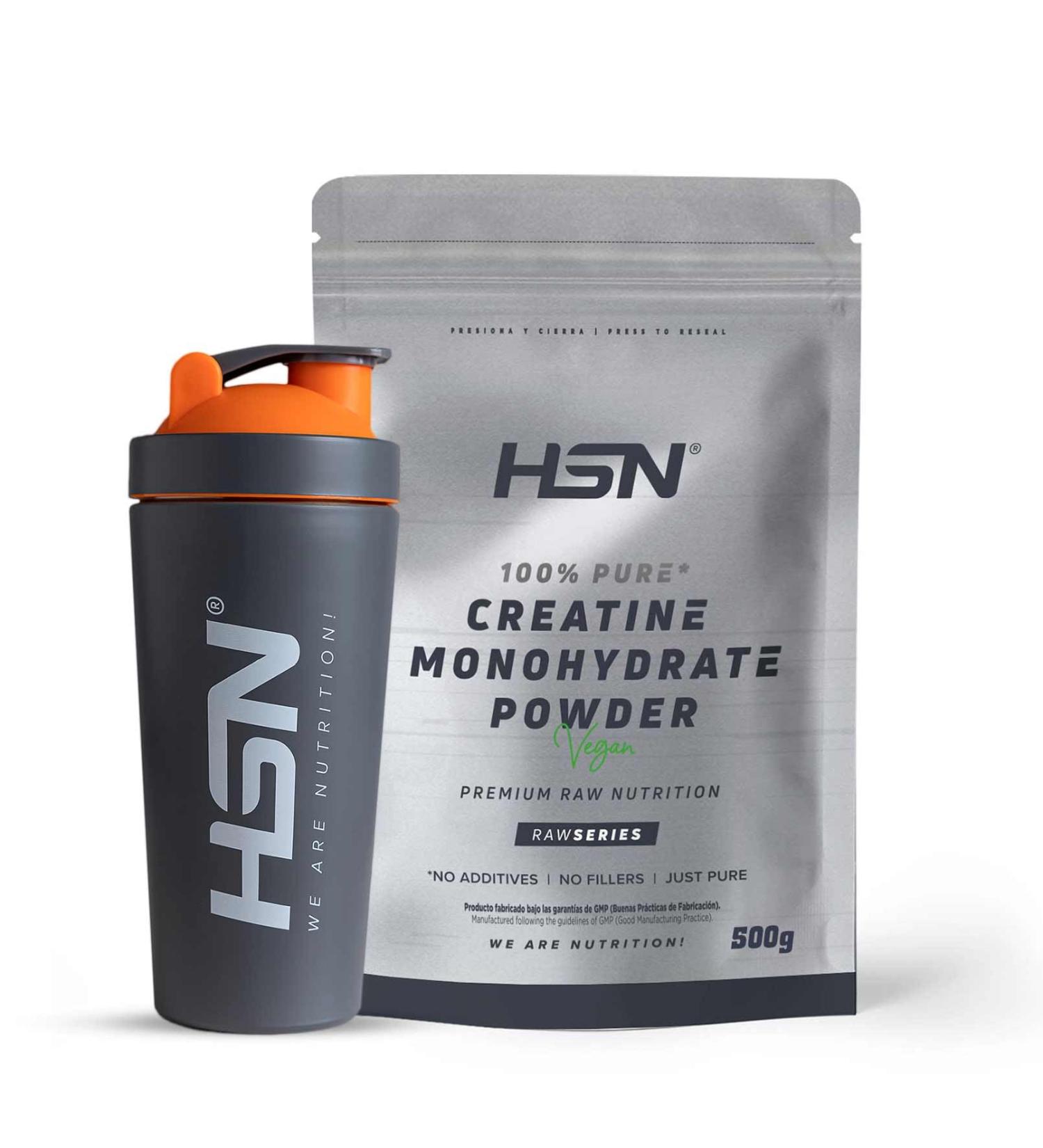 Creatina Monohidrato Micronizada by HSN (500g + SHAKER) - Buy Online on GoSupps.com