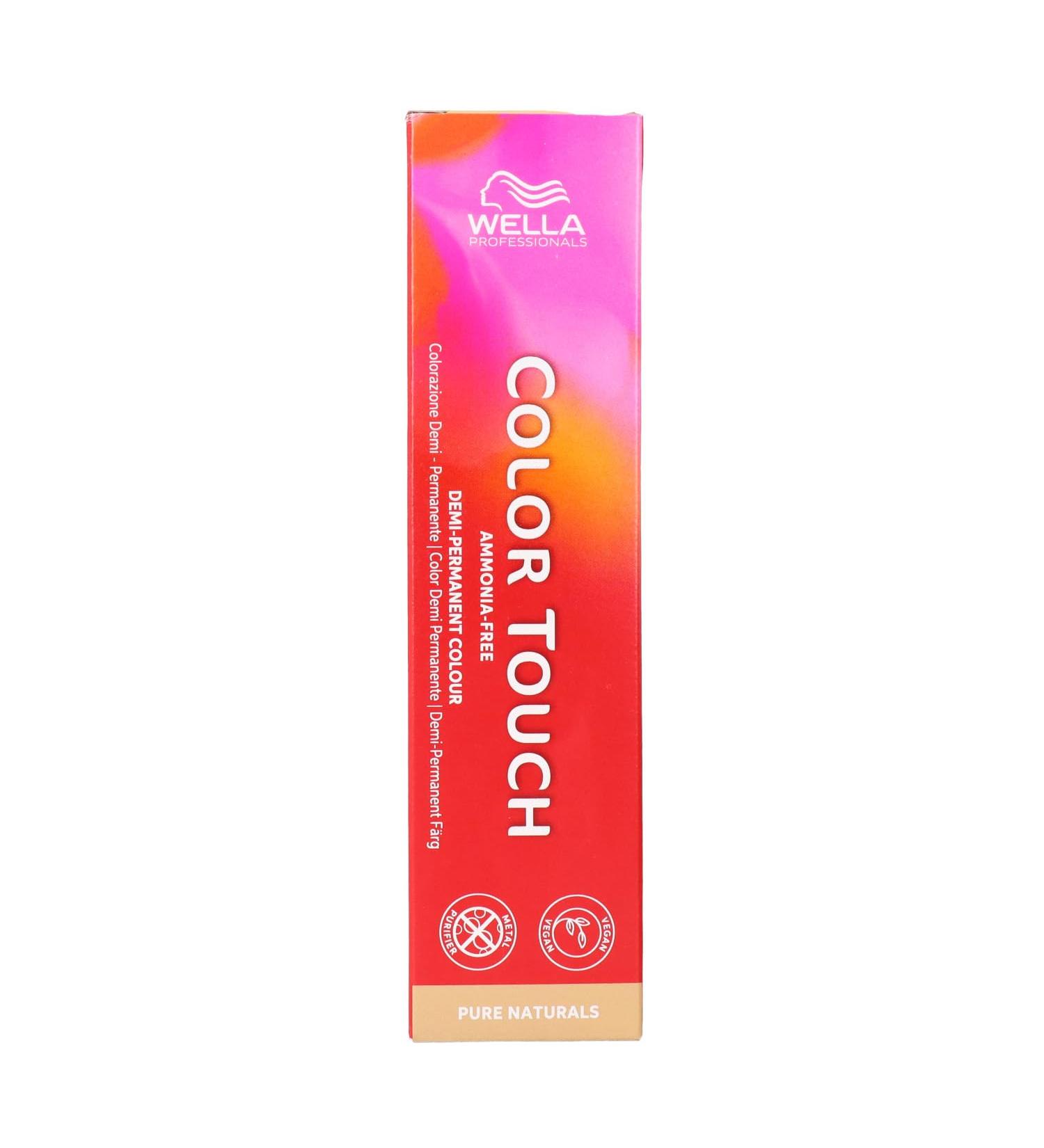 Wella Color Touch Pure Naturals 7/0 Medium Blonde 60ml - semi-permanent coloring without ammonia