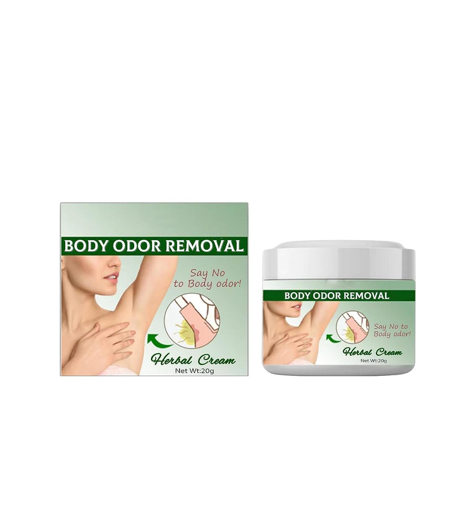 EXQST Herbal Body Odor Cream Underarm Care Deodorant Herbal Cream Natural Deodorizer Eliminates and Prevents Odors - Buy Online on GoSupps.com