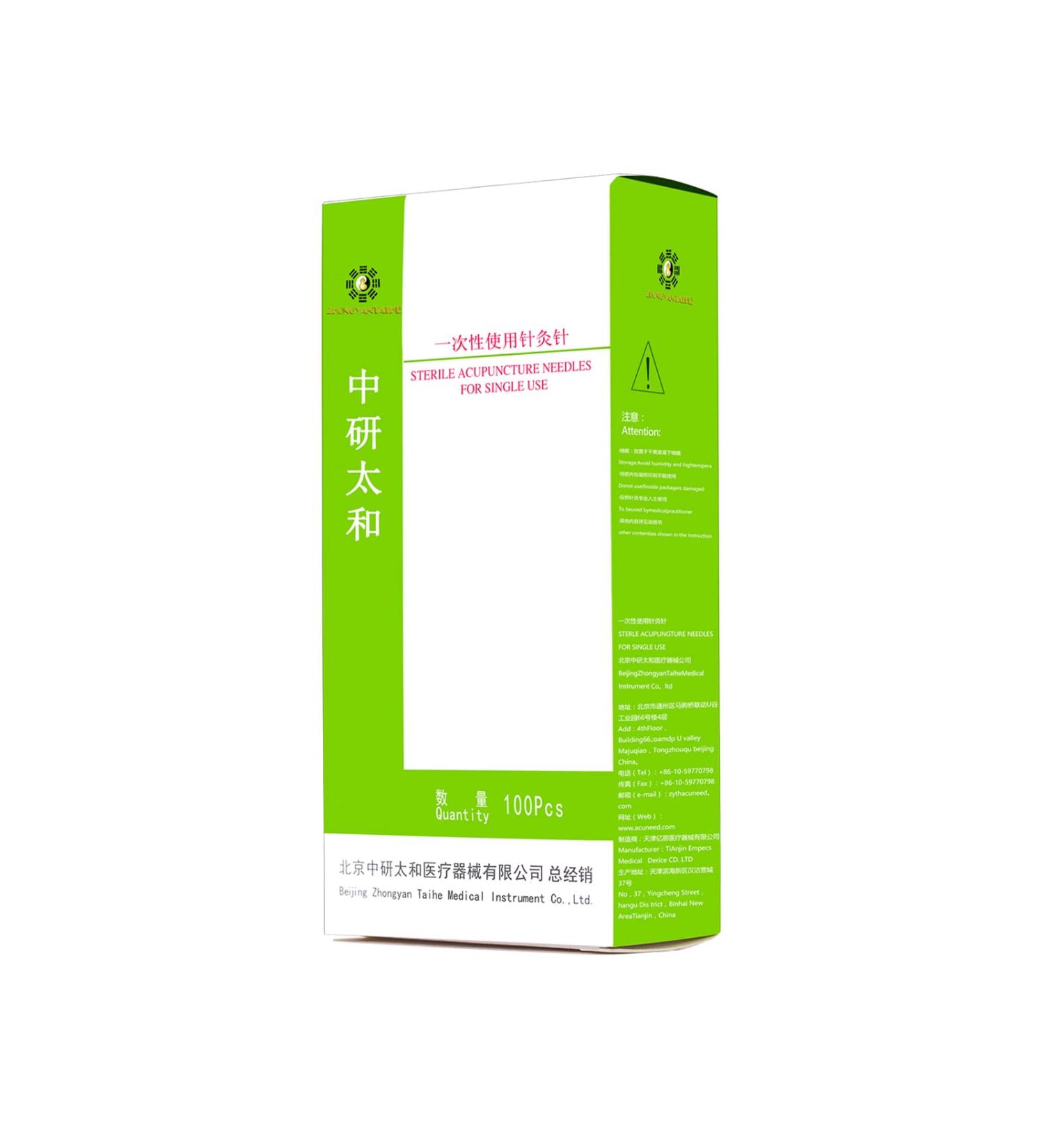 100 Sterile Stainless Steel Acupuncture Needles - Individually Packed | 0.20mm & 0.22mm | International Shipping Available - Buy Online on GoSupps.com