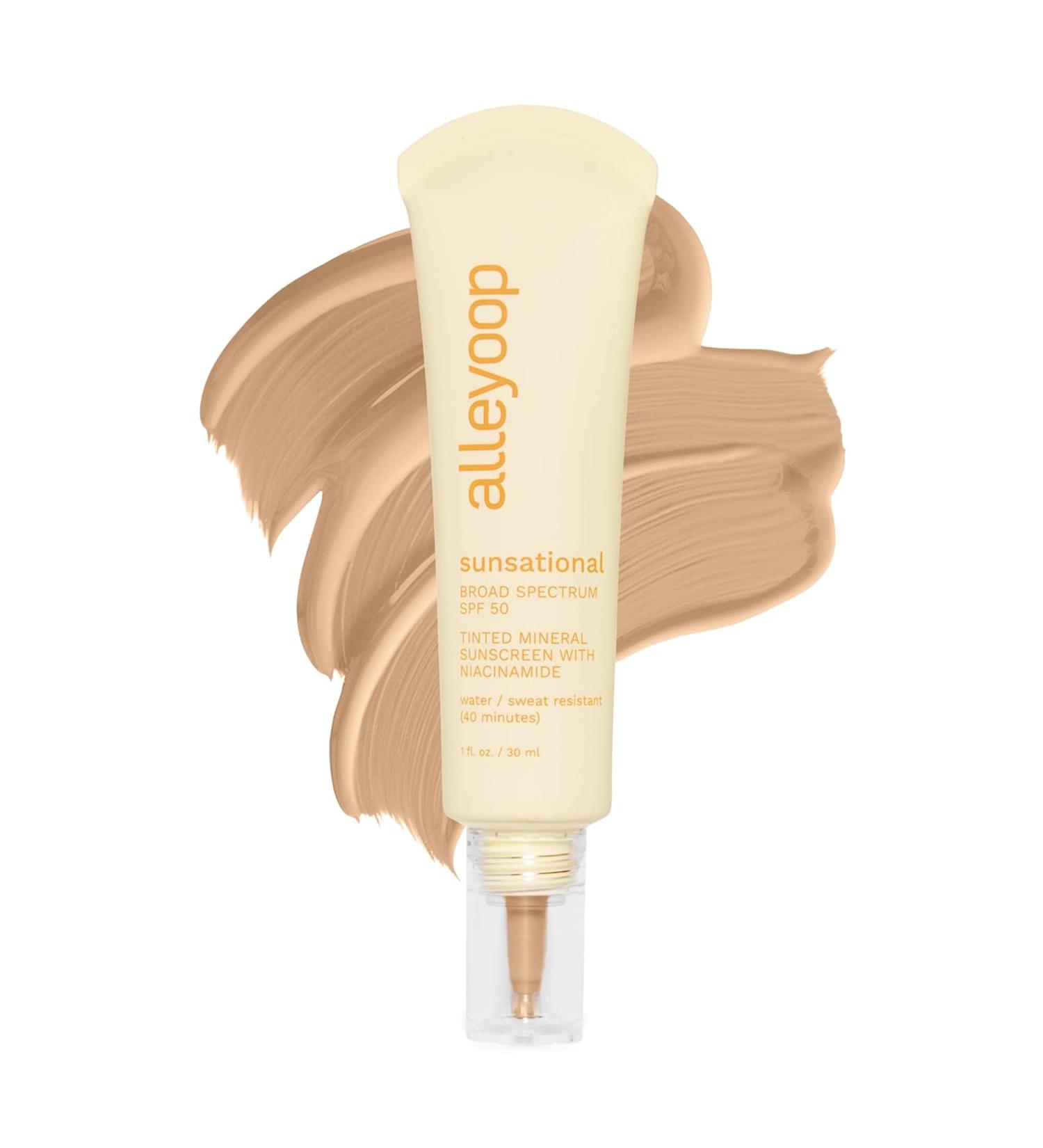Alleyoop Sunsational Tinted Mineral Sunscreen for Face - SPF 30 Protection - Buy Online on GoSupps.com