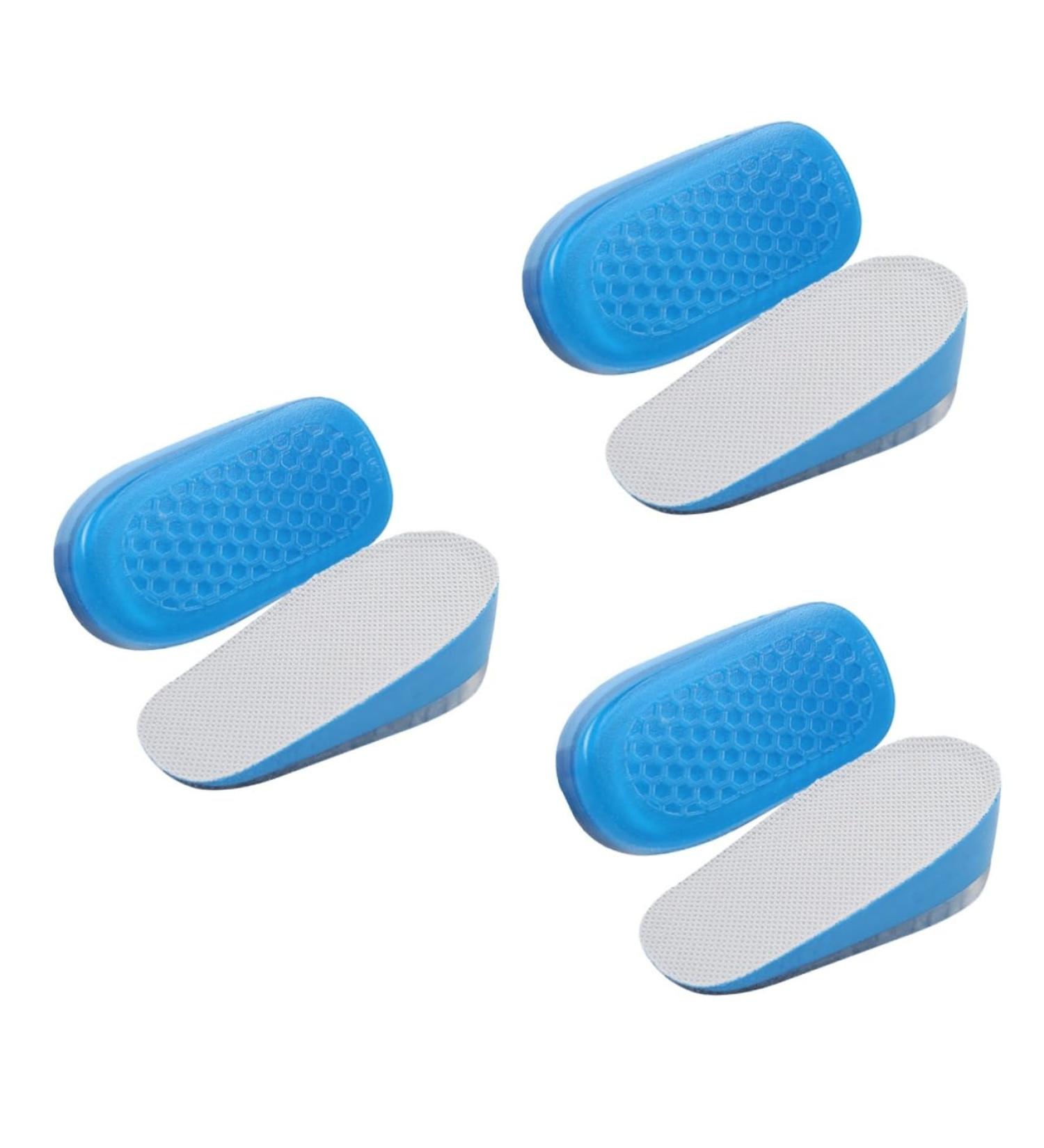Mobestech Invisible Height Increase Insoles - 3 Pairs Elevator Gel Shoe Lifts for Adjustable Comfort & Height Boost - Buy Online on GoSupps.com