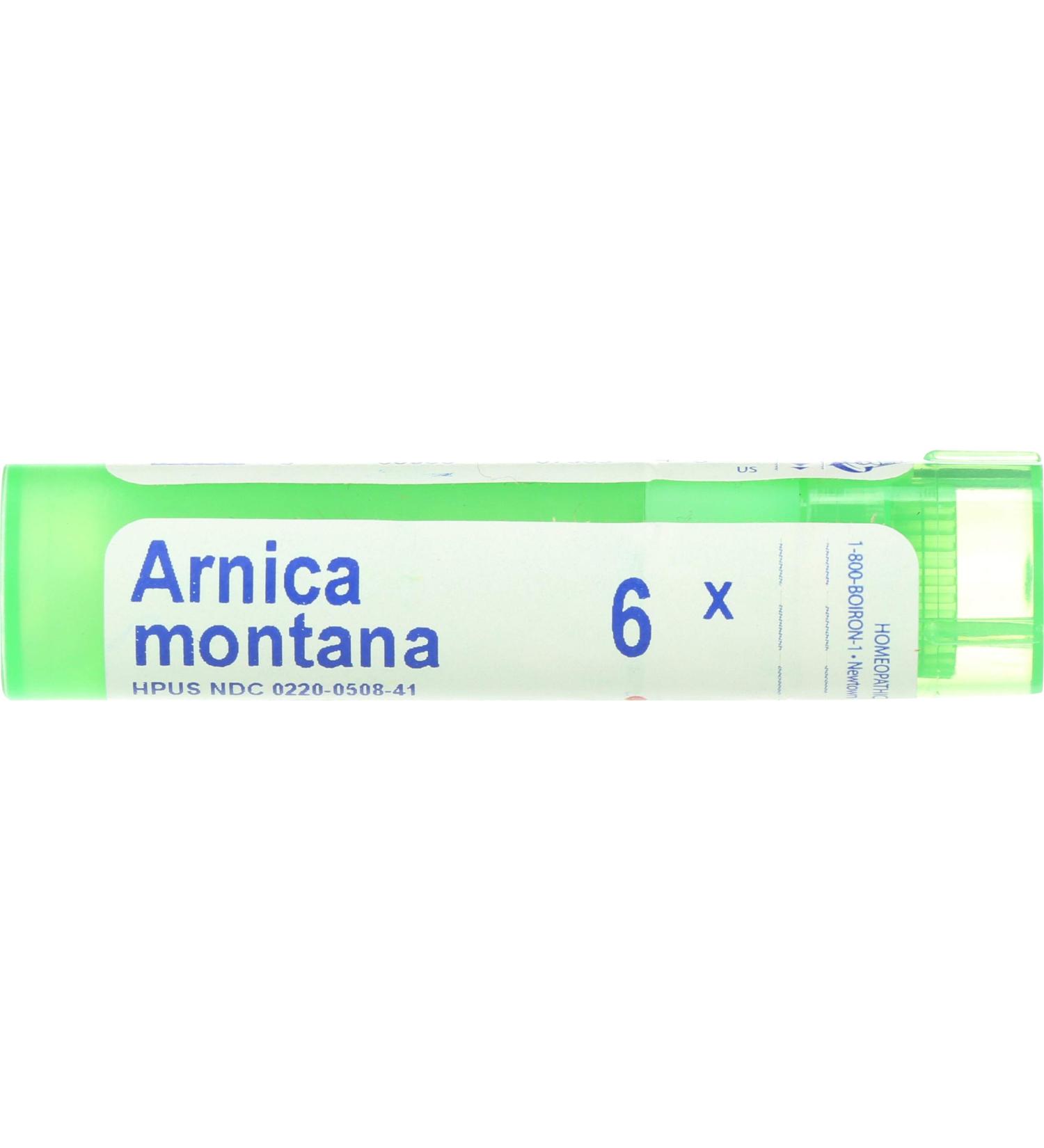 Boiron Arnica Montana 6X 80 Count - Natural Pain Relief Tablets - Buy Online on GoSupps.com