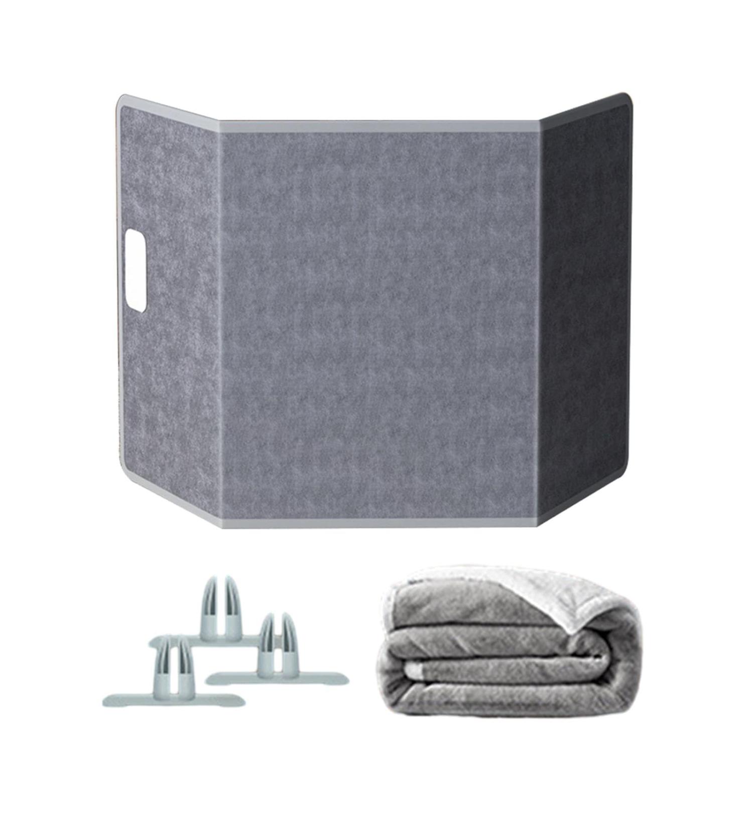 F Fityle Portable Space Heater - Under Desk Heated Foot Warmer with 3 Sides Cover for Cozy Comfort - Buy Online on GoSupps.com