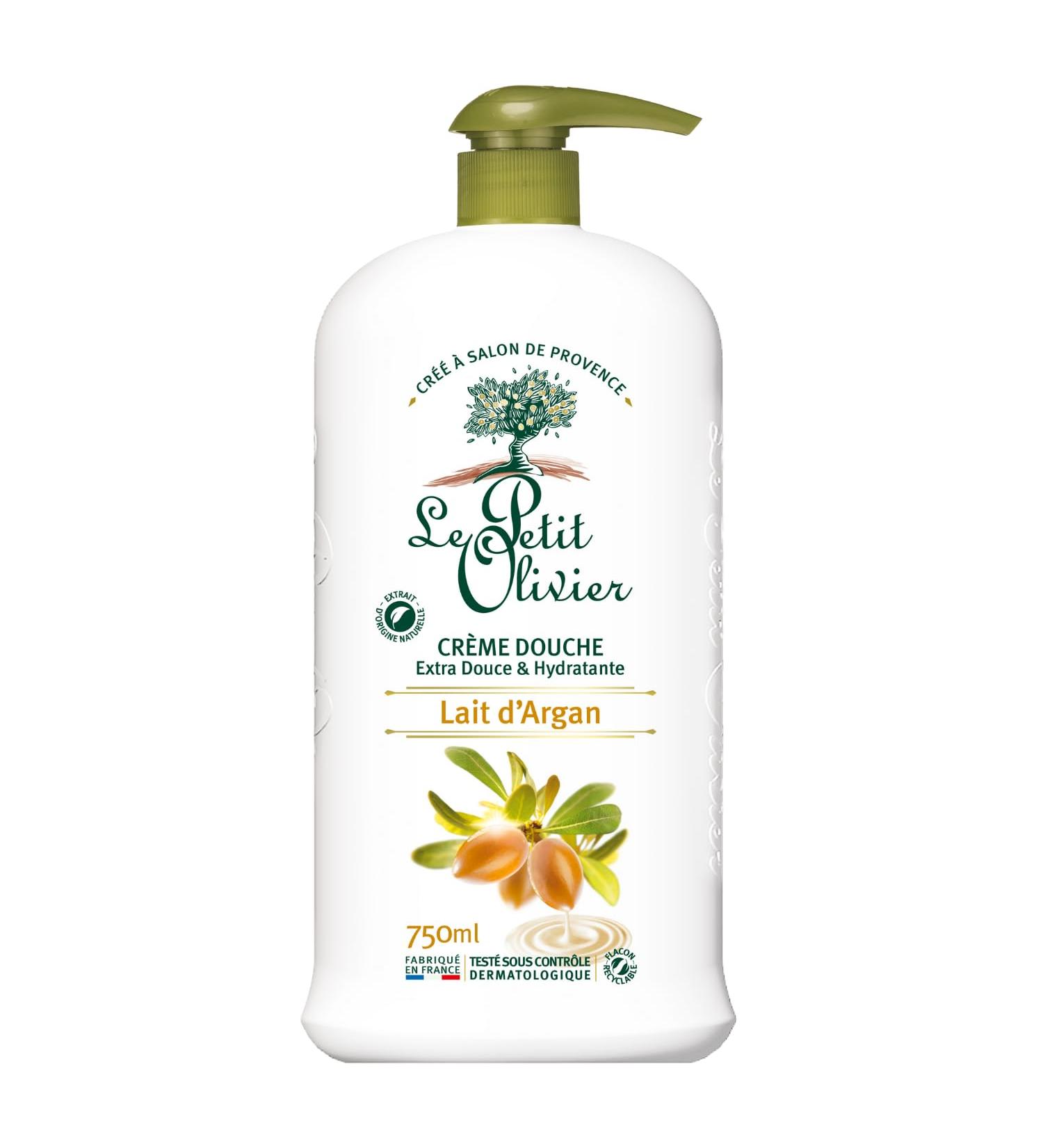 Le Petit Olivier Shower Cream Milk Argan 750 ml - Buy Online on GoSupps.com