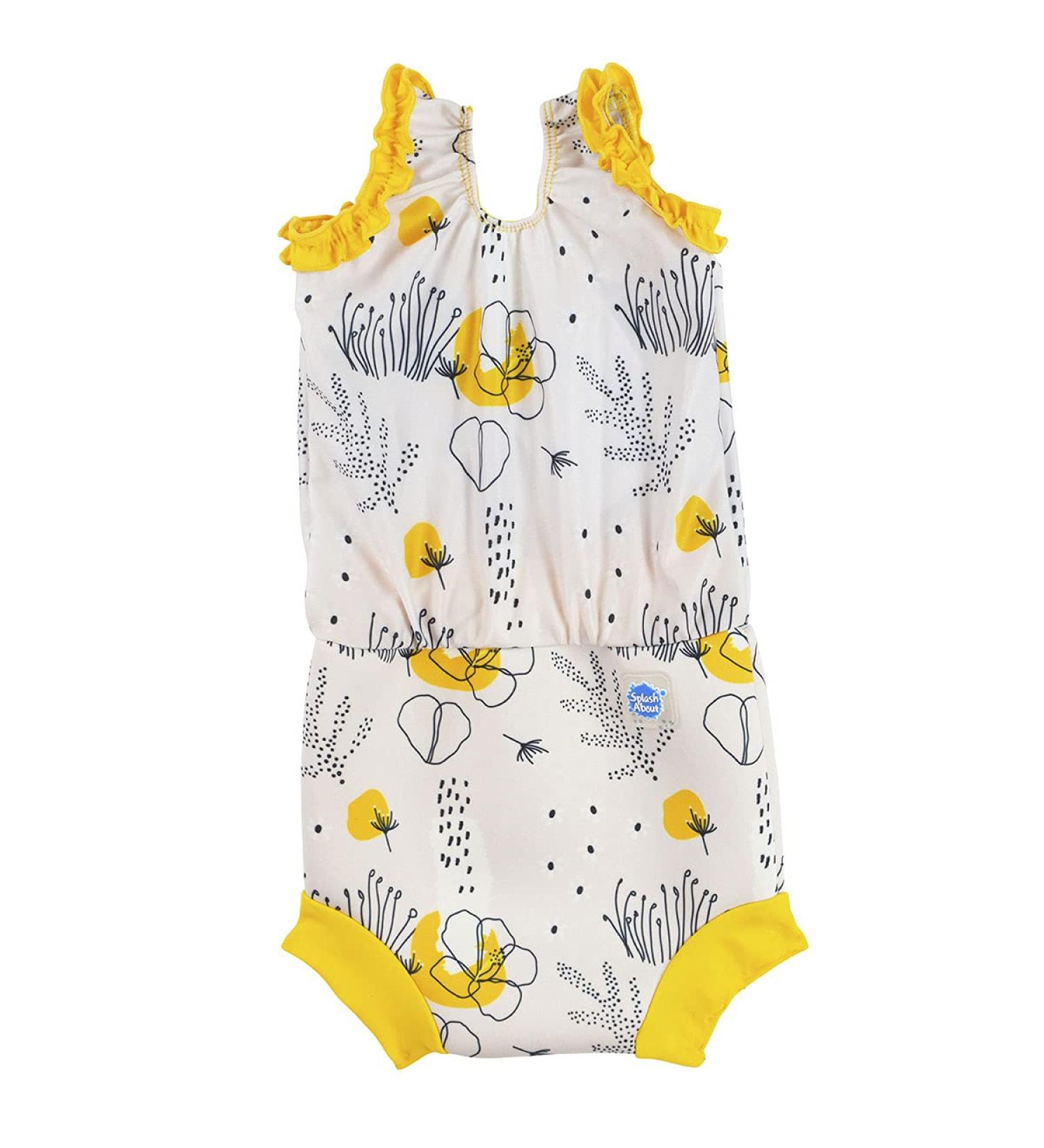 Splash About Happy Nappy Costume - Flower Meadow 2-3 Years | Reusable Swim Nappy - Buy Online on GoSupps.com