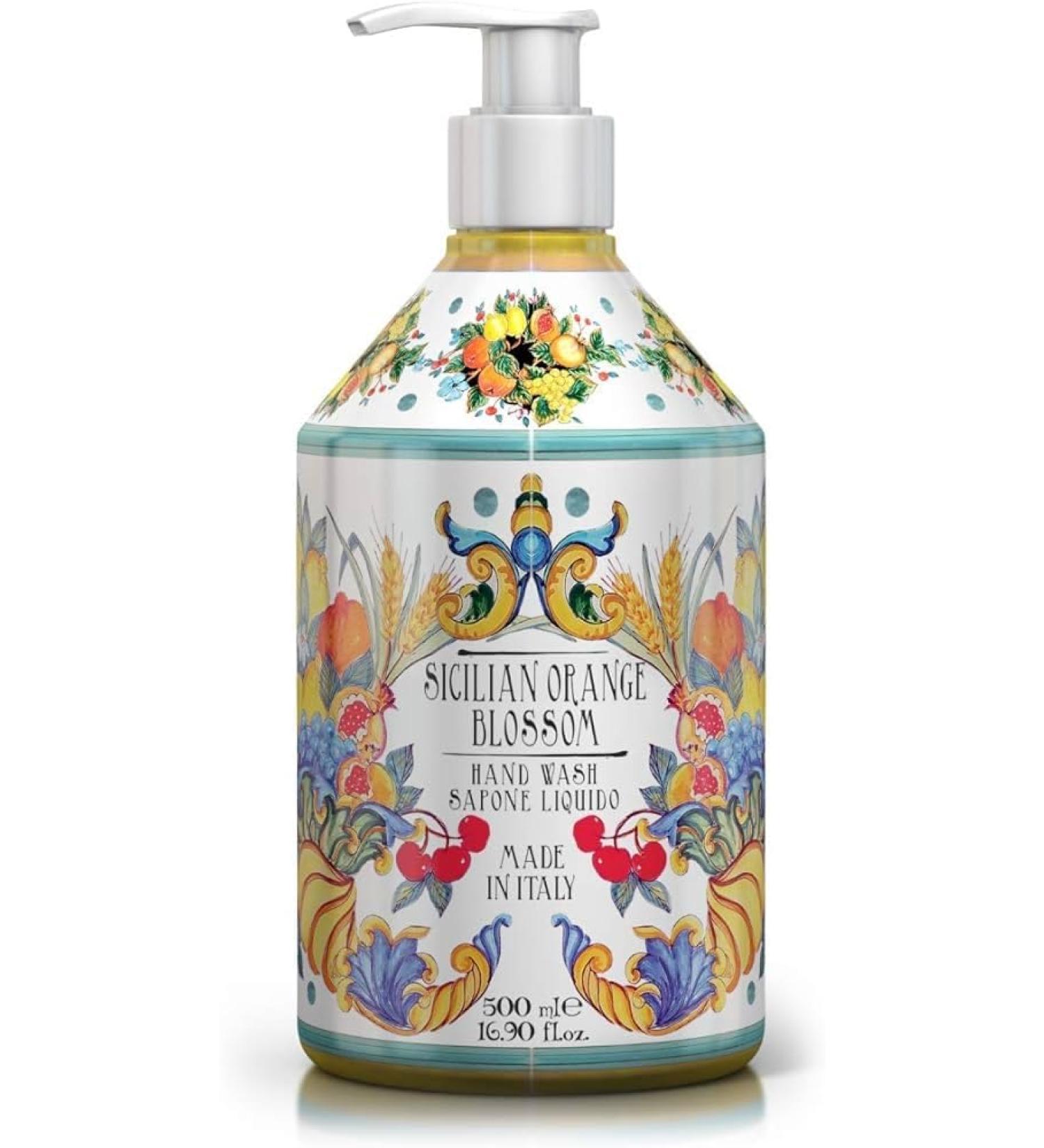 Orange Liquid Soap 1 Bottle