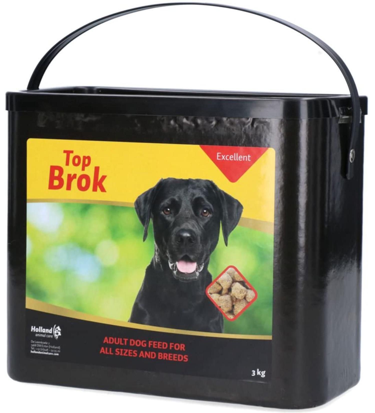 Excellent Top-Brocken – Dog food for all dog breeds – Pet food to support a shiny coat, healthy skin and intestinal function – Suitable for