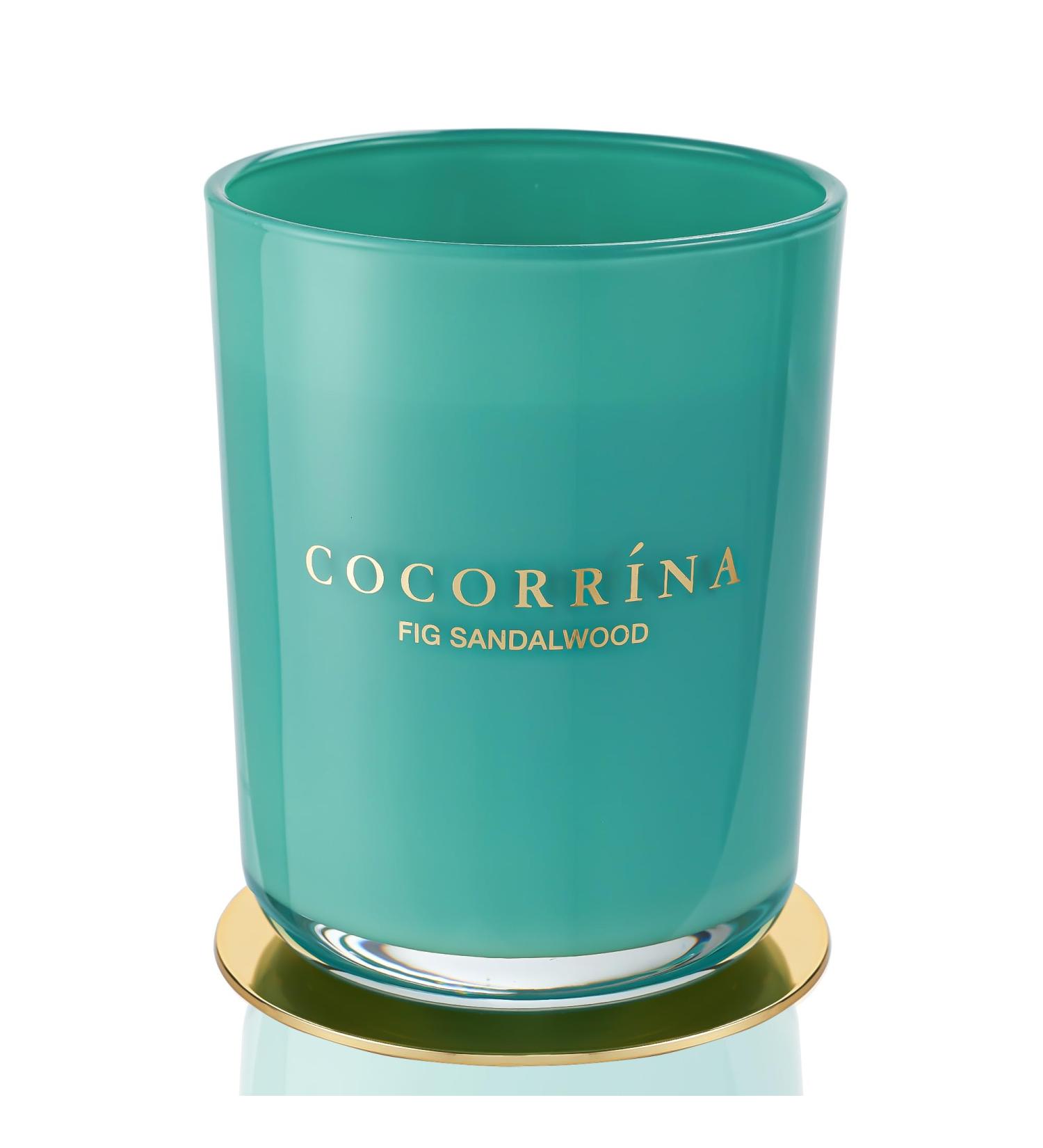 Cocorr na Candle - Natural Soy Sandalwood Candle in Glass | 46-Hour Burn | Perfect Christmas Gift | 420g Fragrance Candle with 2 Wicks - Buy Online on GoSupps.com
