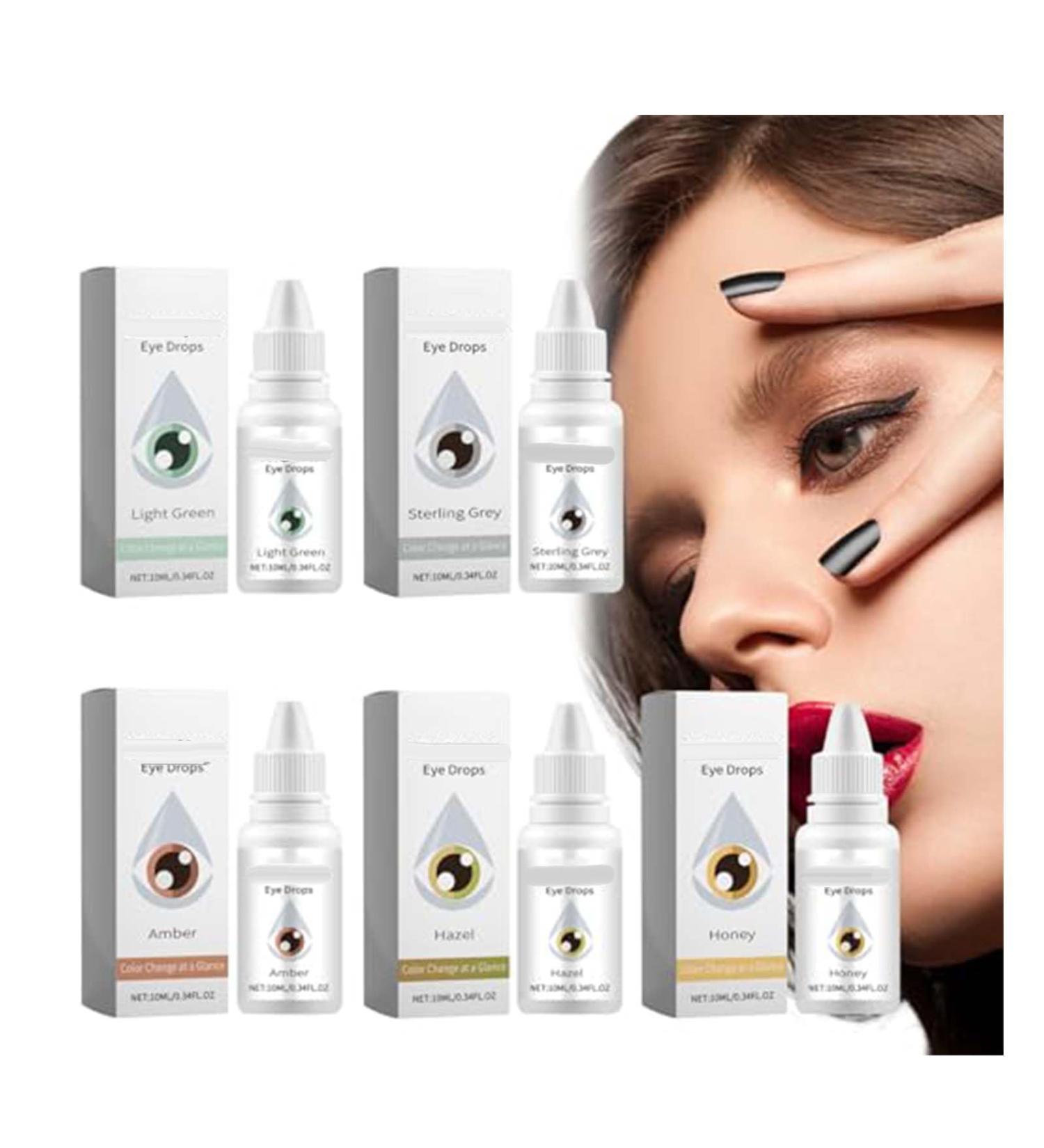 Irisink Color-Changing Eye Drops - Transform Your Eye Color & Hydrate (5 Pieces) - Buy Online on GoSupps.com