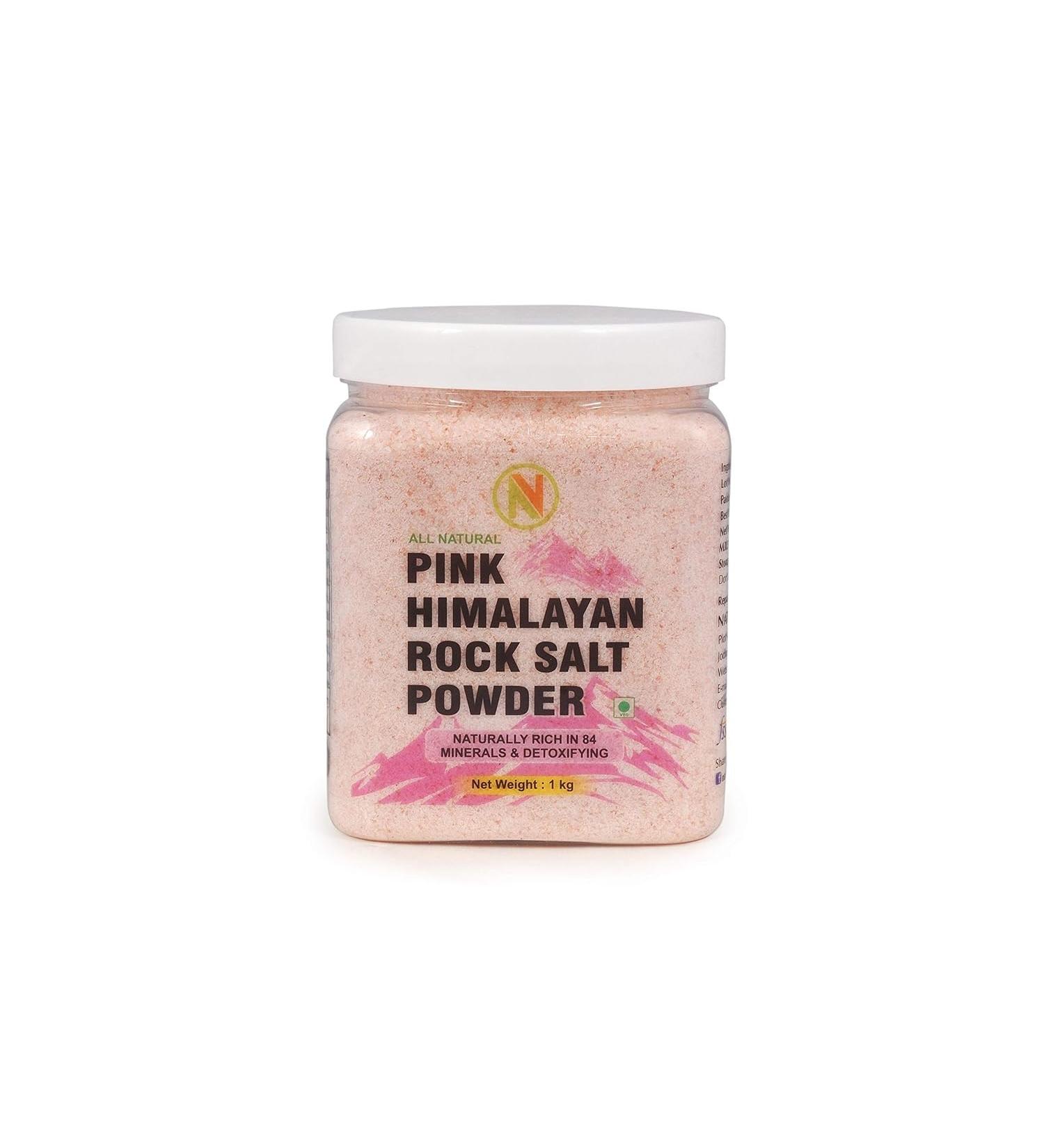 DX3 Pink Salt Powder | Rock Salt For Healthy Cooking & Weight Loss | Pink Salt Organic With 84 Trace Minerals | Pink Salt 1kg | Pure Gourmet-Grade Signature Quality - Buy Online on GoSupps.com