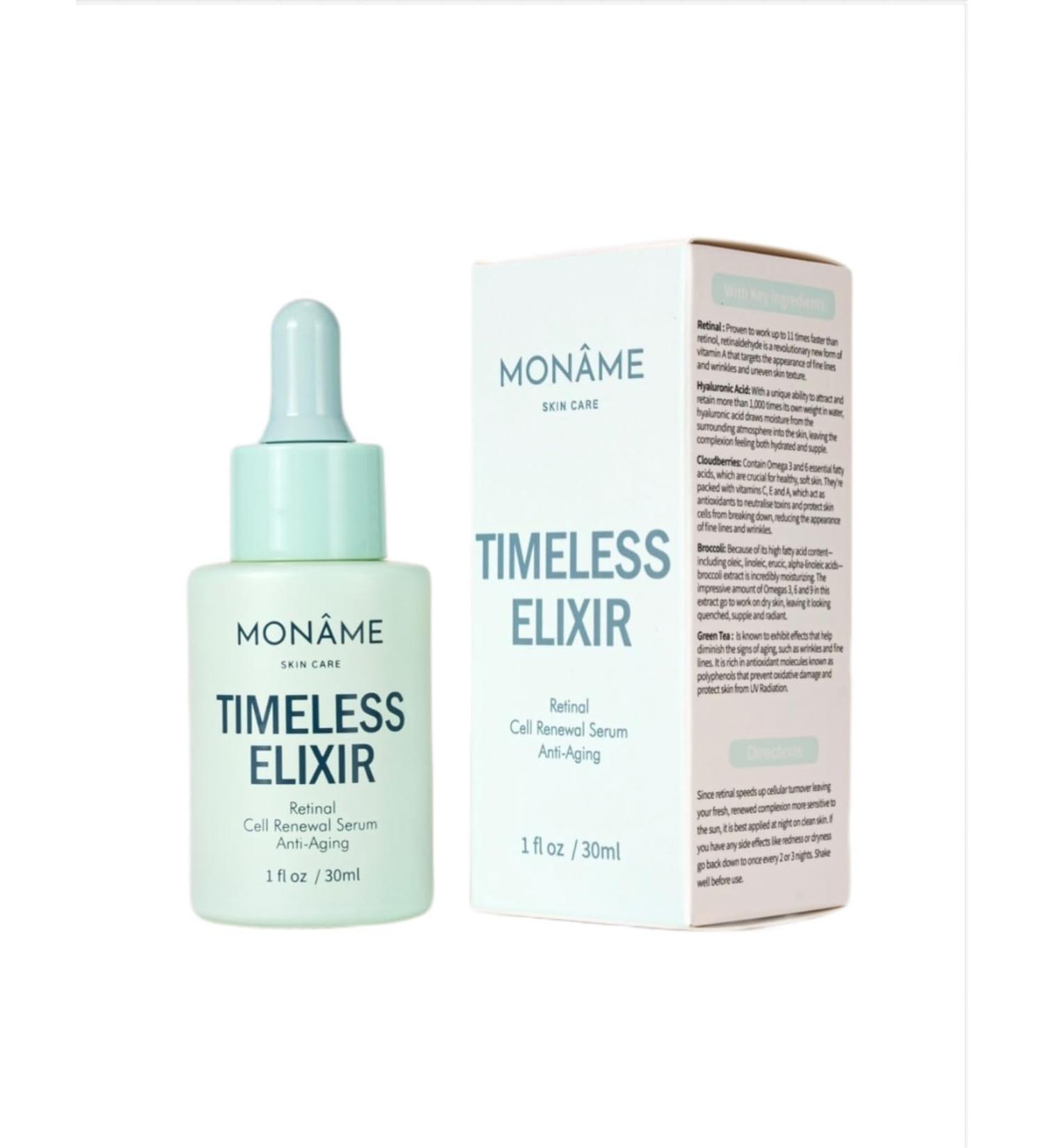 TIMELESS ELIXIR Retinal Cell Renewal Serum - 1 Fl Oz | Anti-Aging Skincare for All Skin Types | International Shipping Available - Buy Online on GoSupps.com