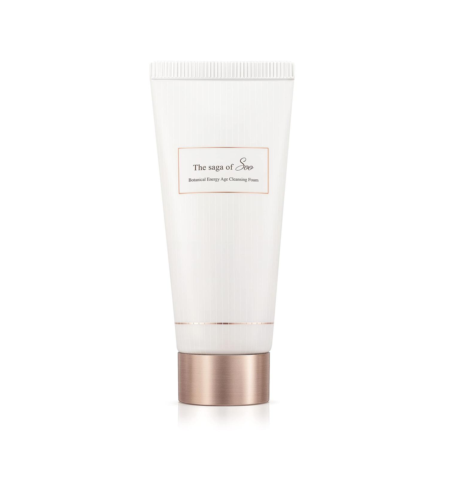 Sooryehan THE SAGA OF SOO Botanical Energy Foam Cleanser - Gentle Face Wash for Sensitive Skin | 150ml Korean Skincare for All Skin Types - Buy Online on GoSupps.com