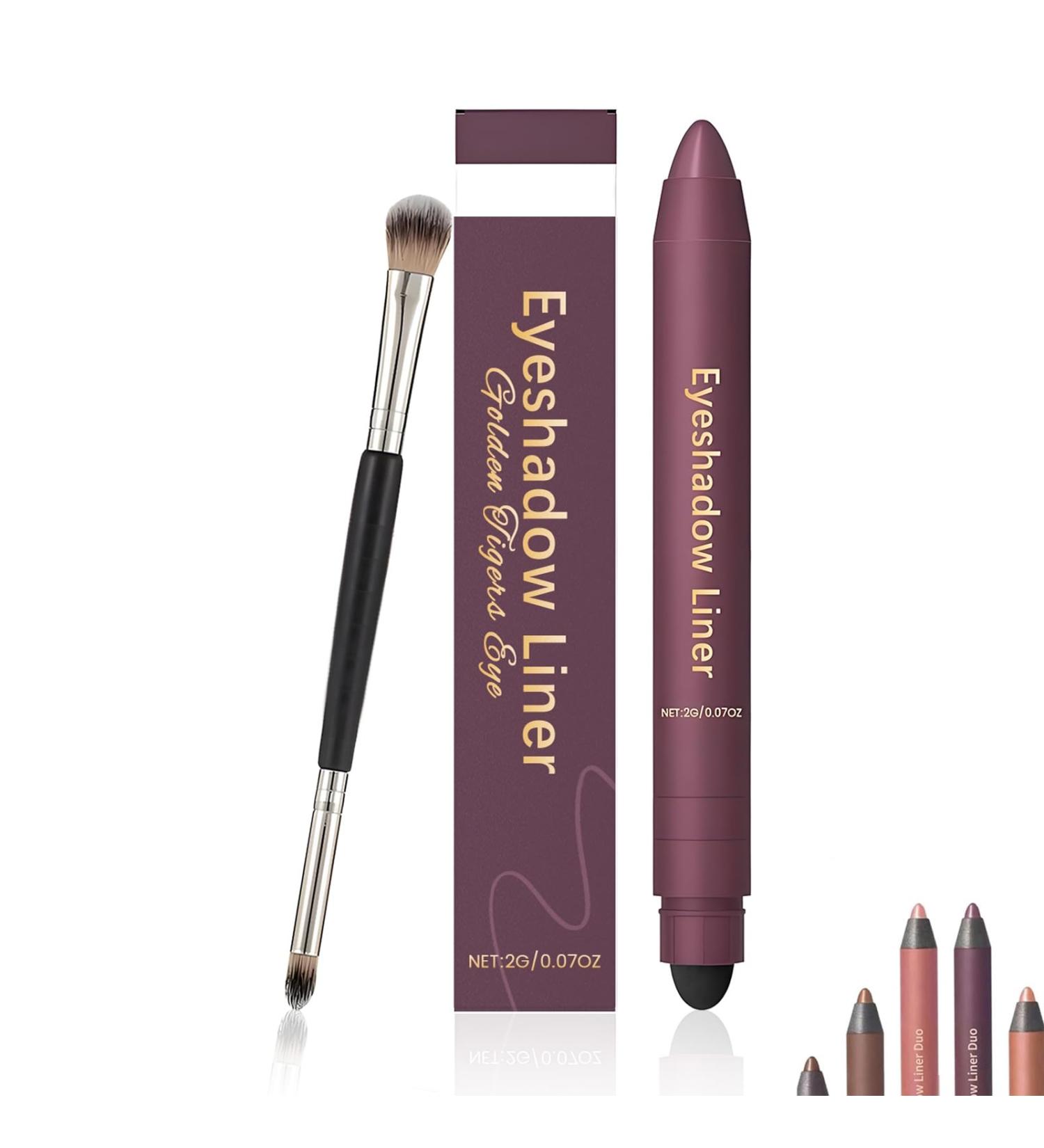 SIJINGZHIHUI Perfect Color DuoShadow Liner 2in1 Eyeliner & Eyeshadow Shadow Liner 2in1 Eyeliner Long Lasting Smudgeproof Wear Smooth and Easy to Color01 - Buy Online on GoSupps.com