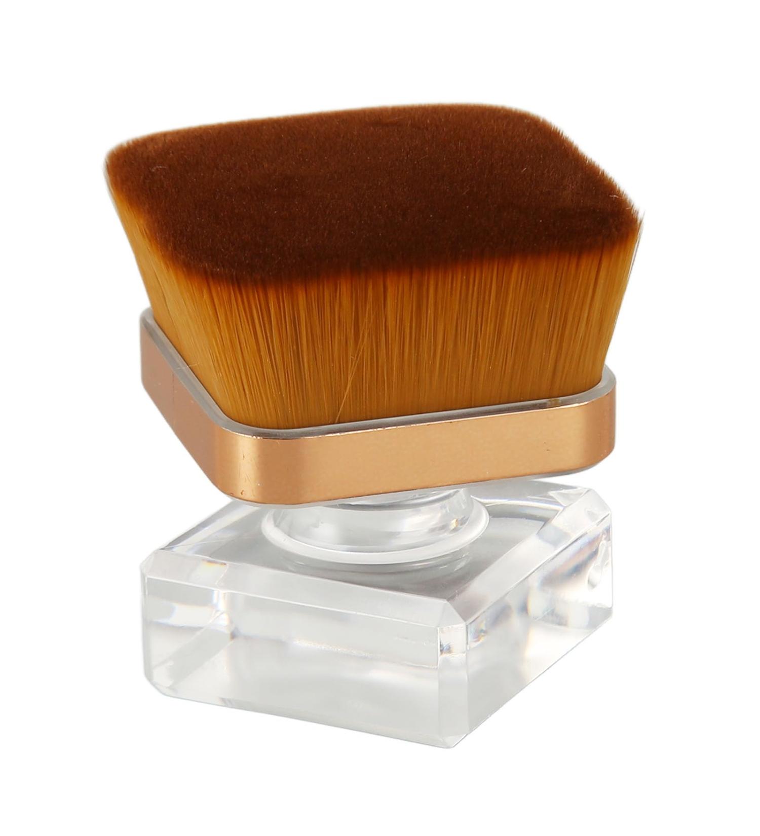 Base Powder Brush Gentle Apply Face Makeup Brush Strong Powder Grip Exquisite Comfortable Grip for Daily Use - Buy Online on GoSupps.com