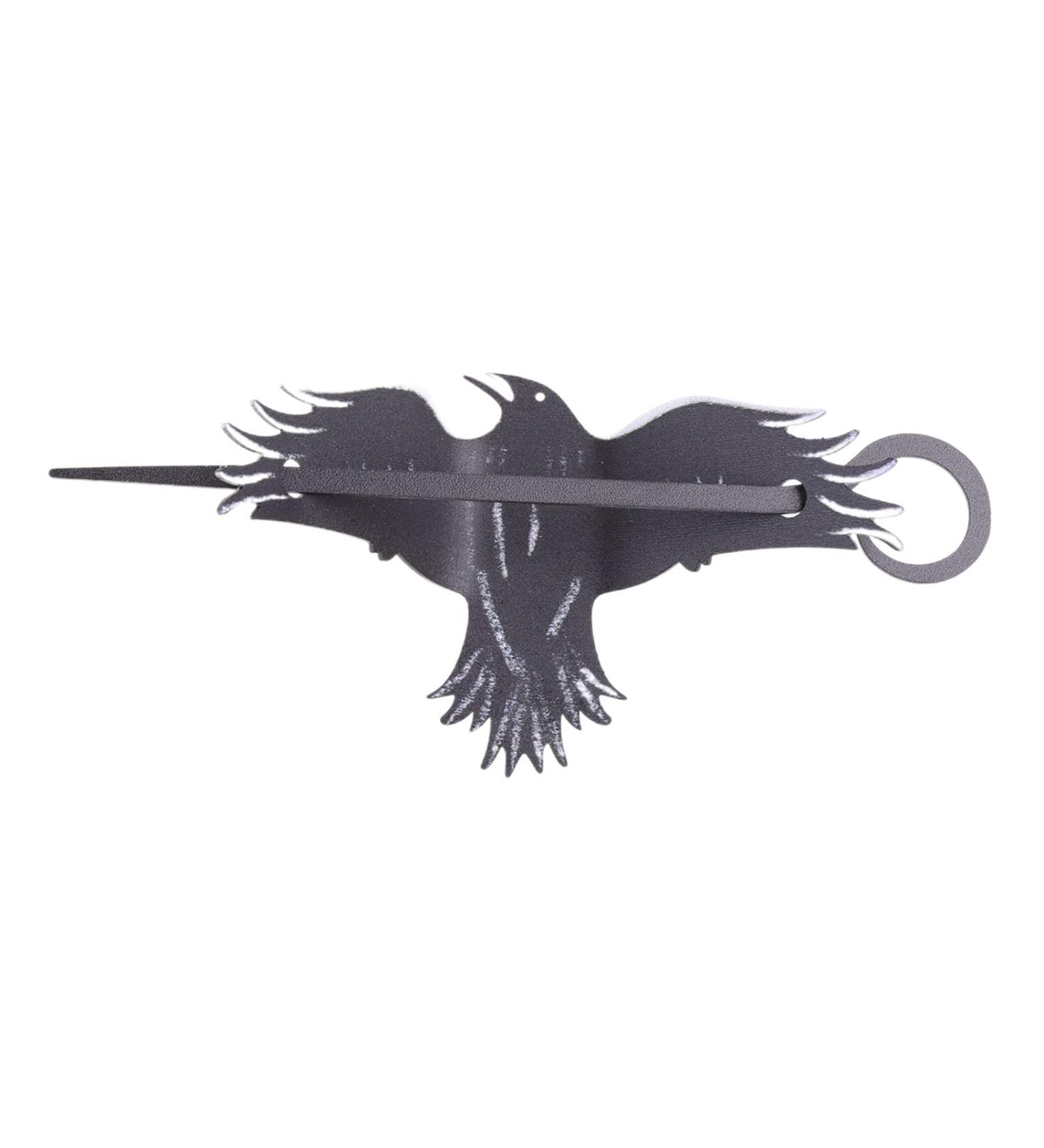 amangul Gothic Bat Hair Clips Nice Hairpin with a Black Barrette Crow Realistic Hairpin Bat Bird Hair Stick for Women Girl - Buy Online on GoSupps.com