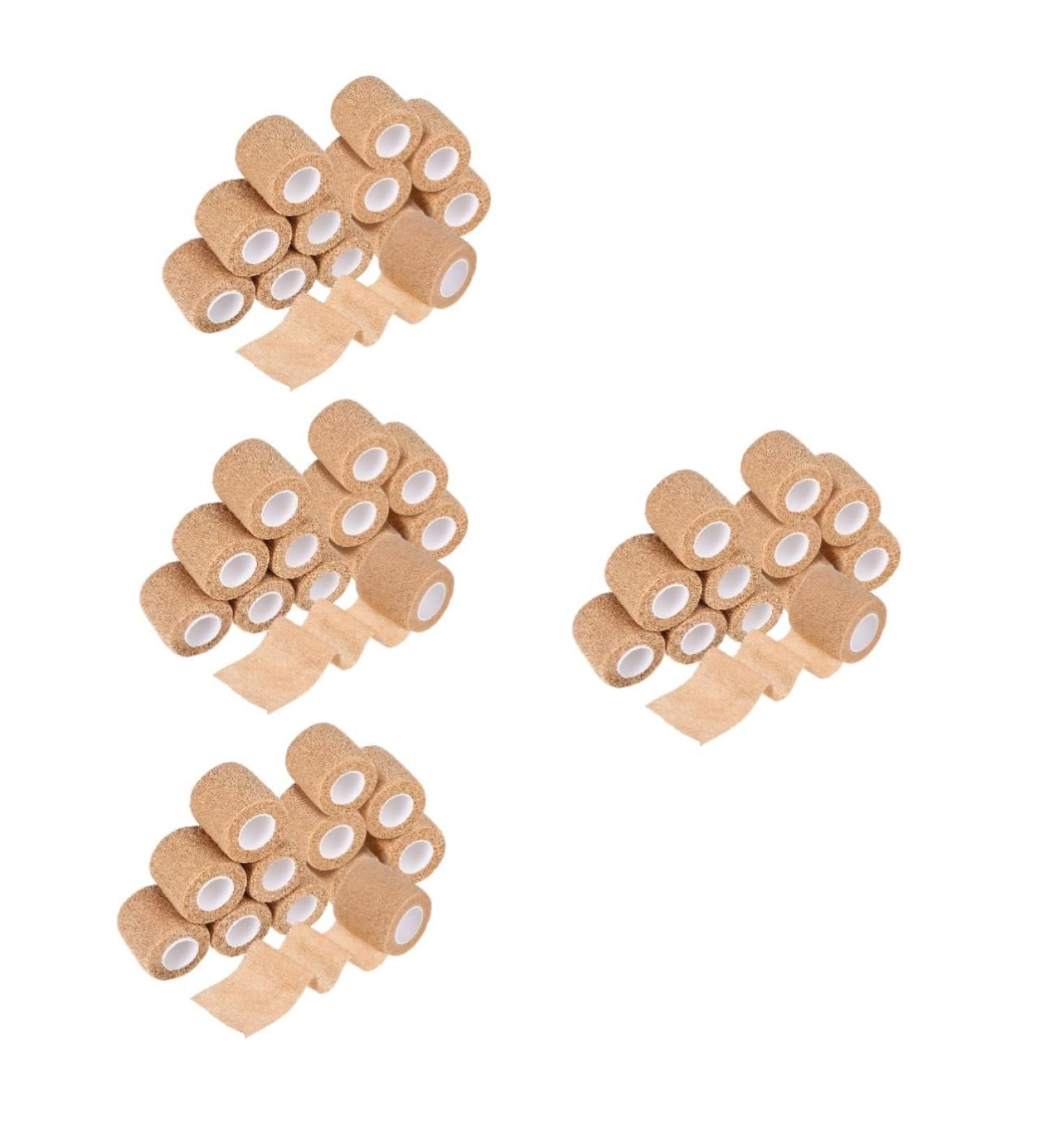 Shop POPETPOP 48 Rolls Self-Adhesive Wrist Tape | Animal Tape & Cohesive Bandages for Sports & Medical Use - International Shipping Available - Buy Online on GoSupps.com