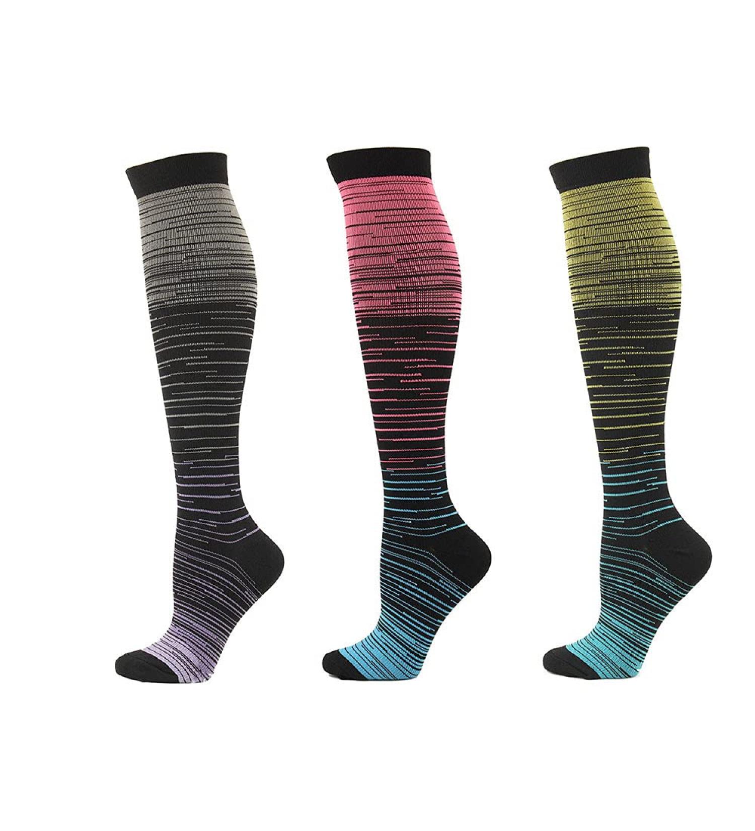 Jilibaba Compression Socks for Men & Women - Knee Highs for Winter Sports Fitness Running & Travel - Buy Online on GoSupps.com