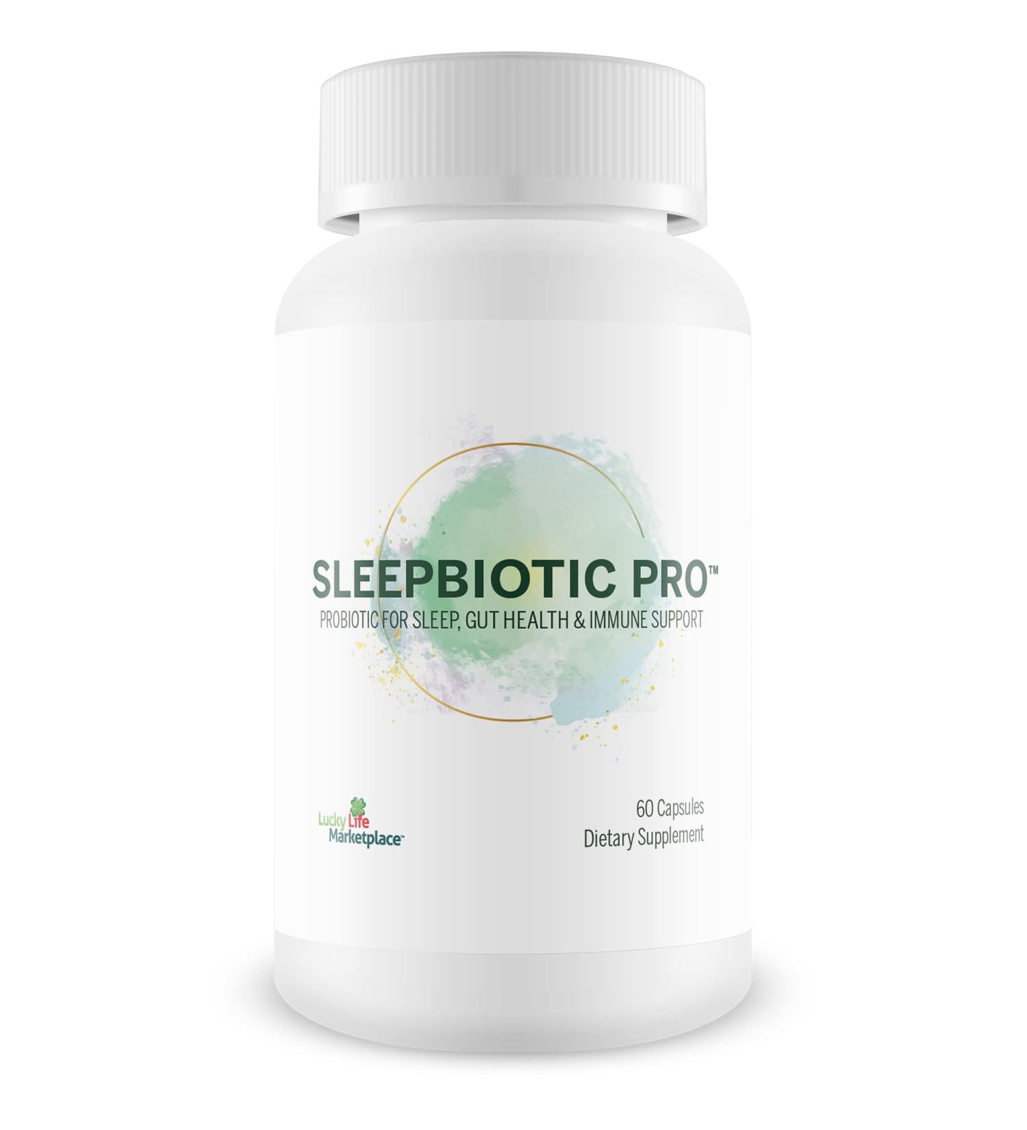Sleepbiotic Pro - Premium Multi-Strain Probiotic for Sleep & Gut Health | 40 Billion CFU | Relaxation & Immune Support - Buy Online on GoSupps.com