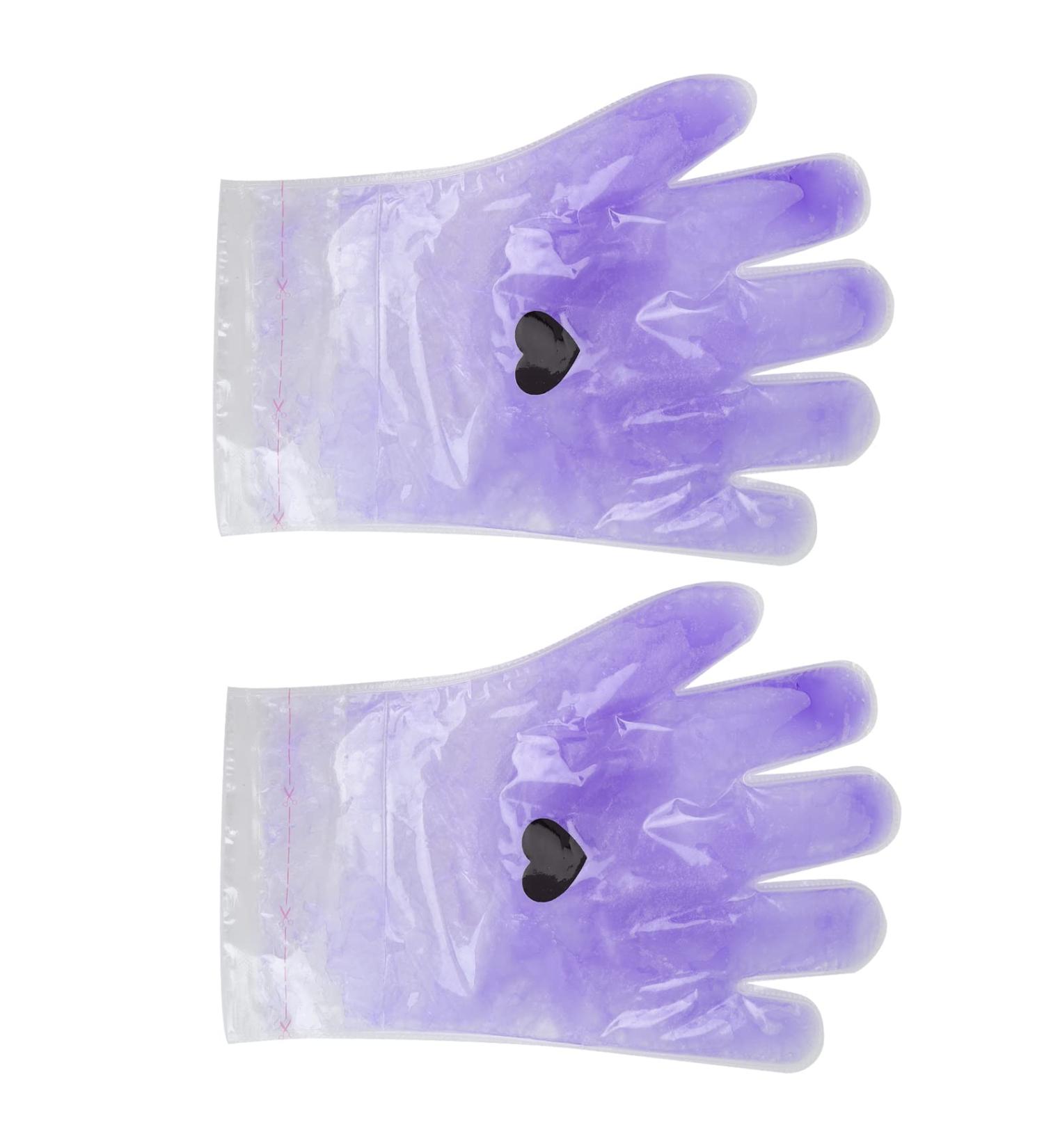Paraffin Wax Gloves Softening Healing Treatment Mask for Skin Care Hand Feet Lavender (Hand wax set) - Buy Online on GoSupps.com
