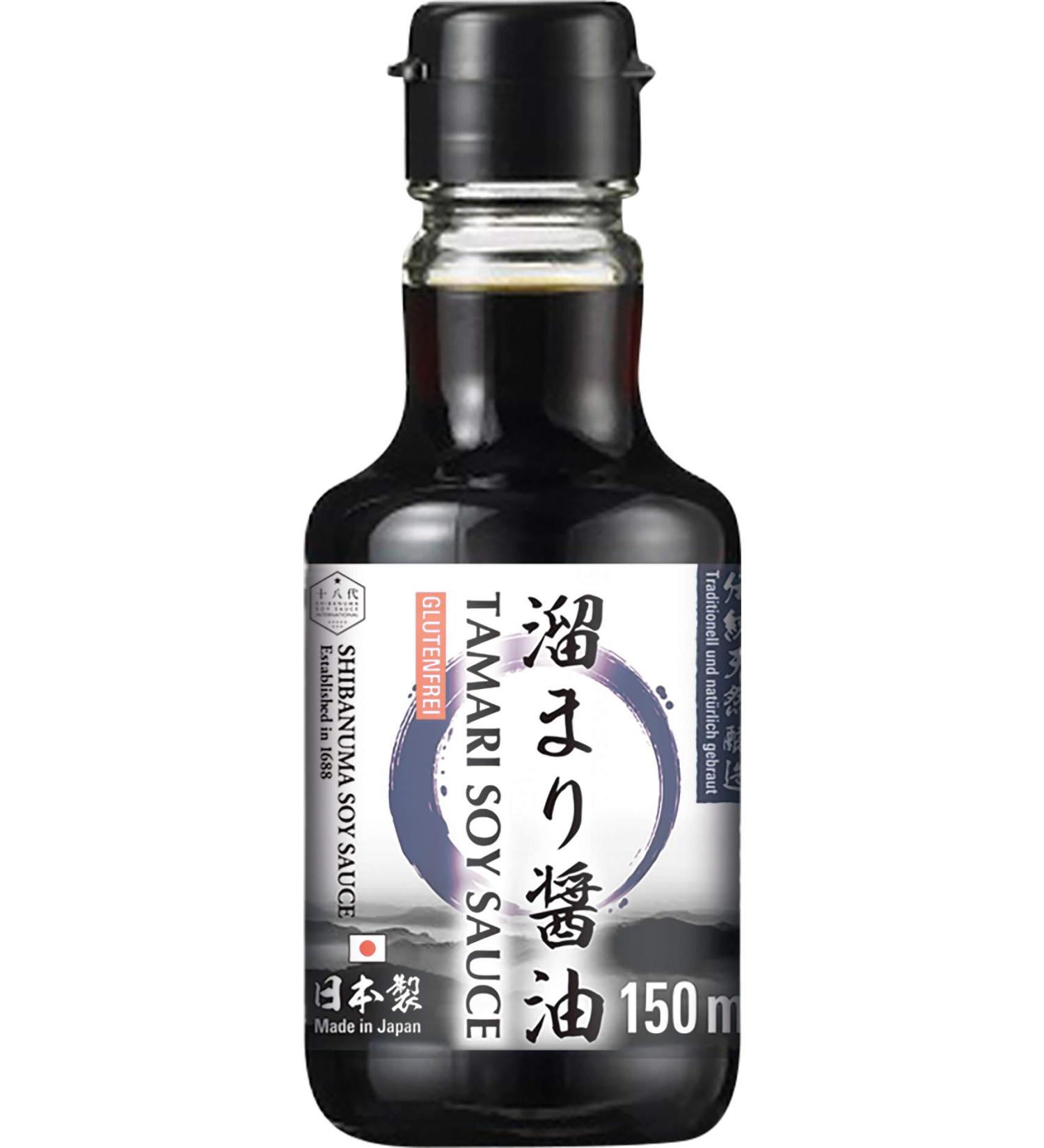 Buy Shibanuma Tamari Sauce Gluten-Free Dark Soy Sauce from Japan 150ml | International Shipping Available - Buy Online on GoSupps.com