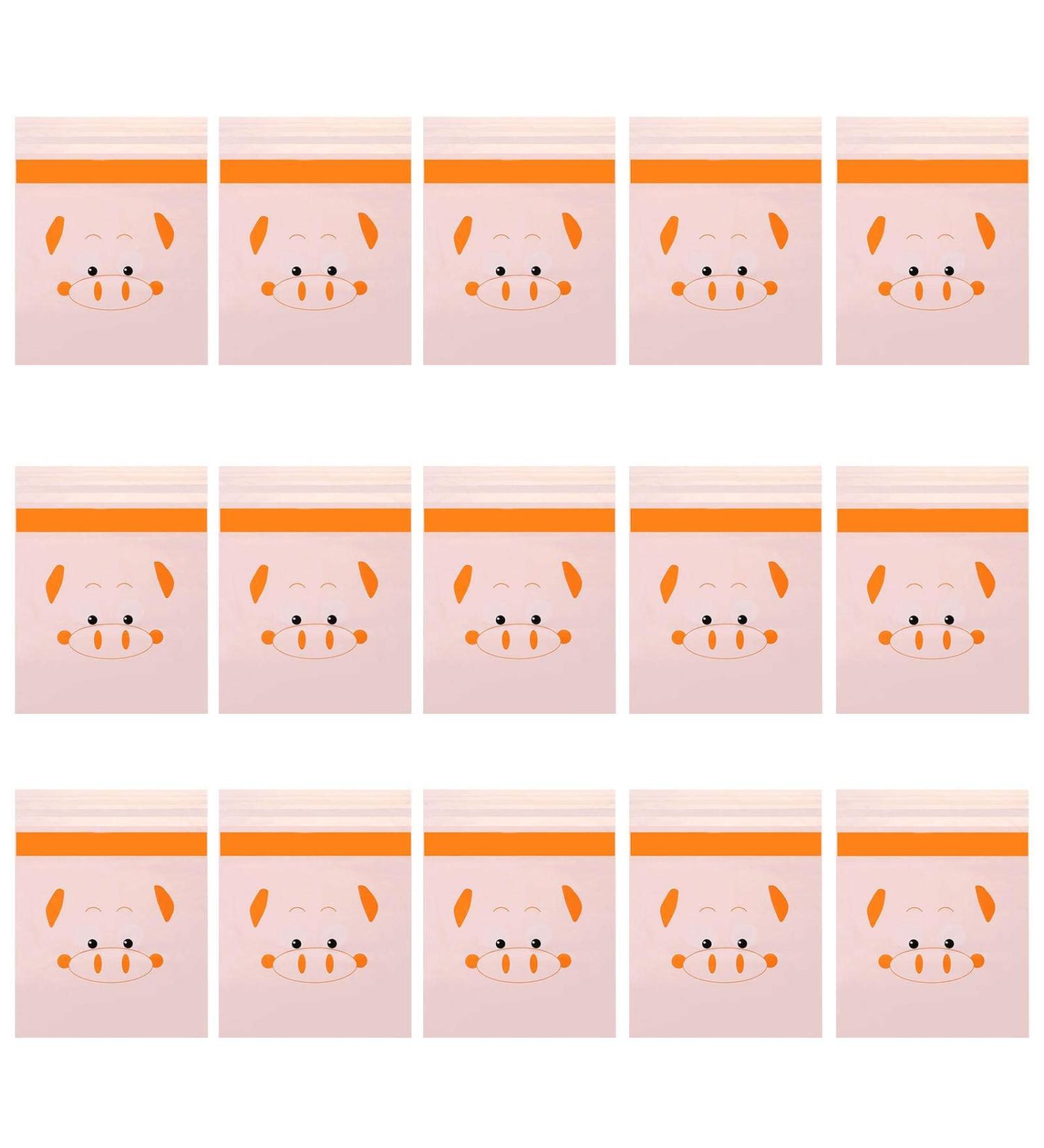 Car Trash Bags Easy Stick-On Multi-Purpose Garbage Bags | -Adhesive Vomit Bags Water-Proof Garbage Bag for Motion Sickness Bedroom Rowces 15 Pink Pigs - Buy Online on GoSupps.com