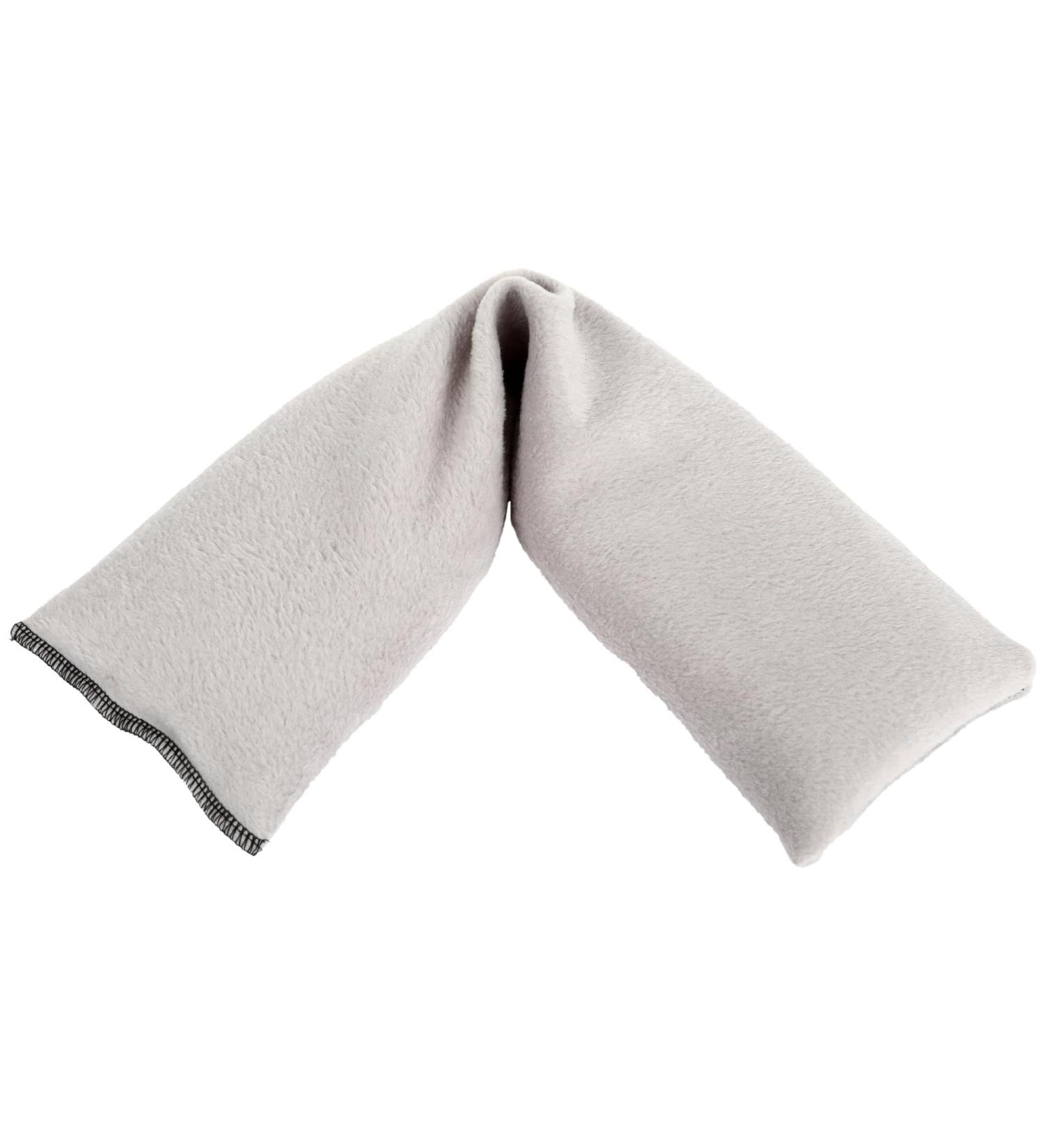 Microwavable Lavender Wheat Bags Plain Fleece Microwave Heat Pack for Back Neck Joints and Shoulder Pain Relief 44cmx13cm (Grey) Plain Fleece Grey - Buy Online on GoSupps.com