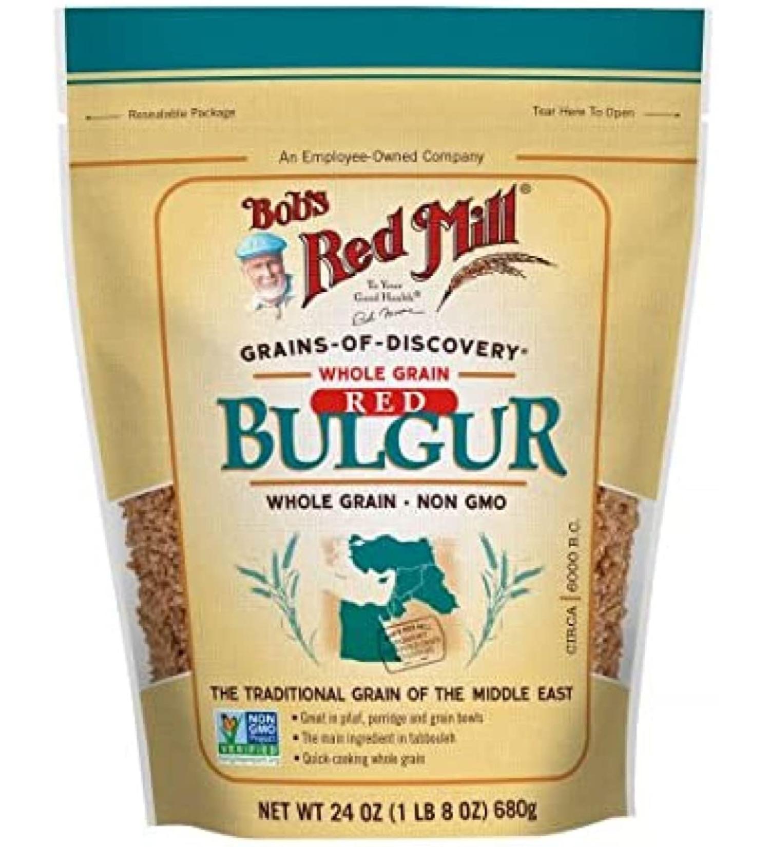 Bob's Red Mill Whole Grain Red Bulgur 680 Grams 680 g (Pack of 1) - Buy Online on GoSupps.com