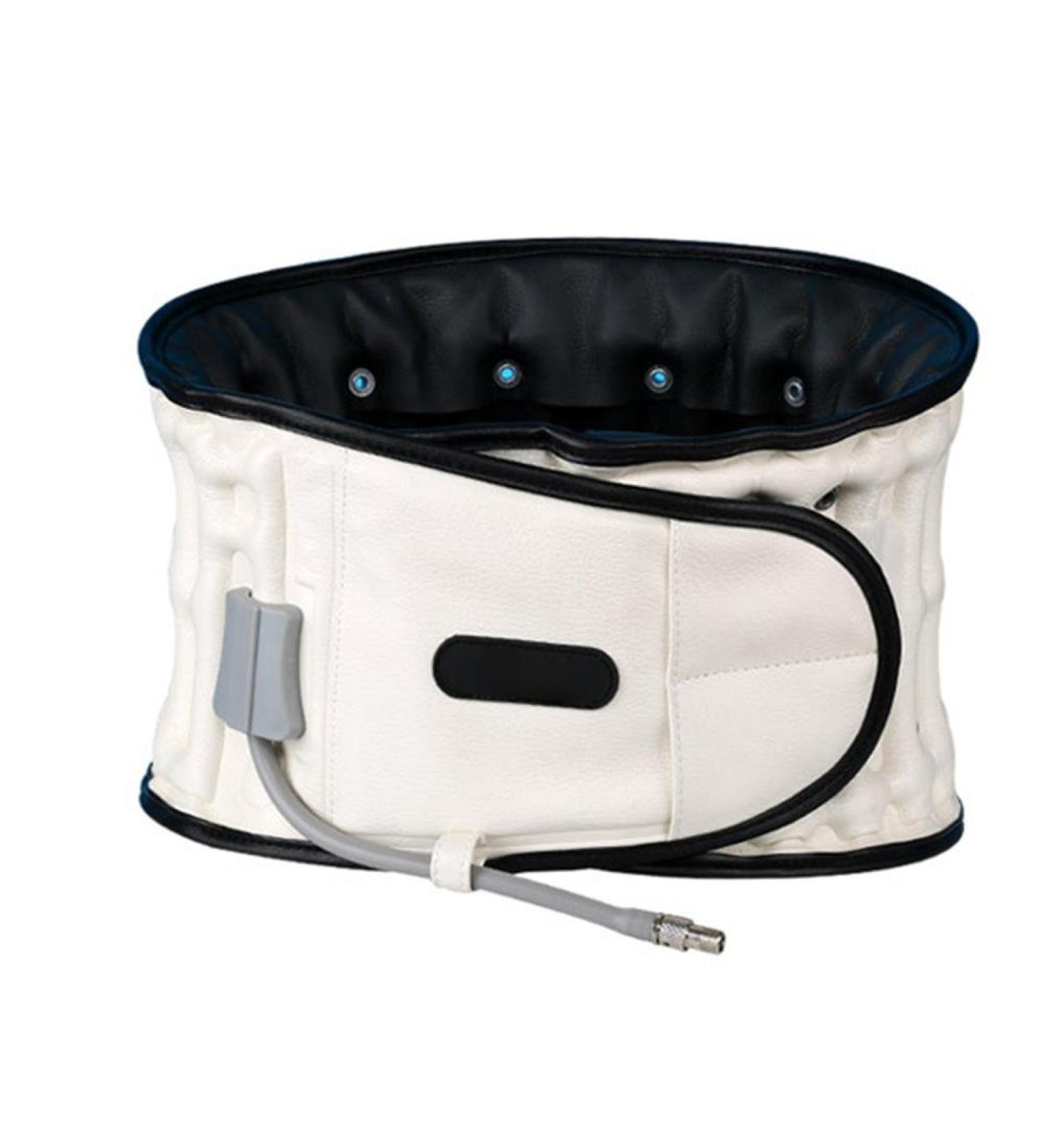 Inflatable Belt Fixed Lumbar Belt (White) White