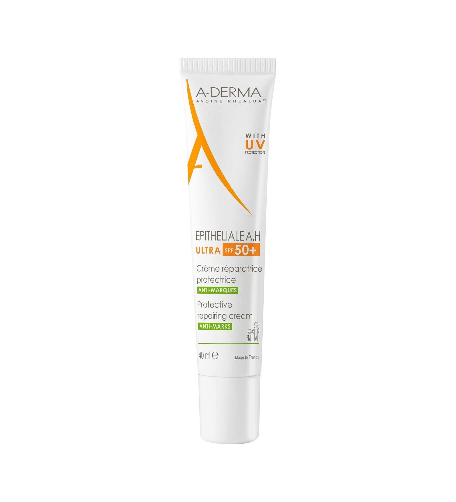 Buy A-Derma Epitheliale AH Ultra Cream SPF 40ml | Soothing Skin Repair Lotion for Sensitive Skin - International Shipping Available - Buy Online on GoSupps.com