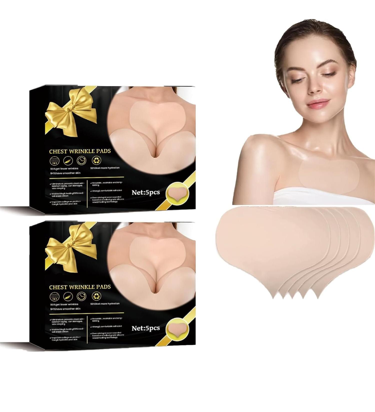 EXQST Anti-Wrinkle Chest Pads Chest Smoothing Patch Anti-Wrinkle Anti-Aging Collagen Natural Hydration Chest Lifting Patch - Buy Online on GoSupps.com