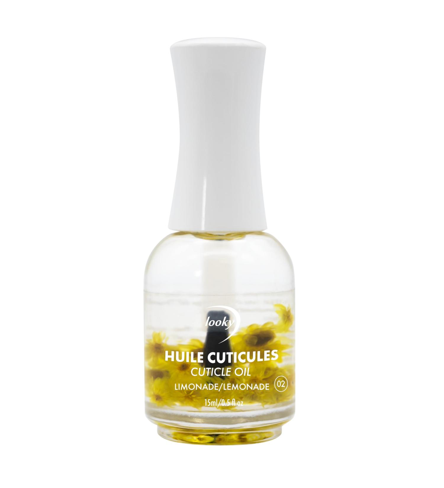 Looky Cuticle Oil - Lemonade Scent - Nourishing Jojoba Oil with Vitamins E & B - Moisturizes Revitalizes Nails Strengthens Cuticles - Fast-Absorbing Non-Greasy - Salon Quality Nail Health Essential - 15ml (0.5fl oz) #2 Lemonade - Buy Online on GoSupps.com