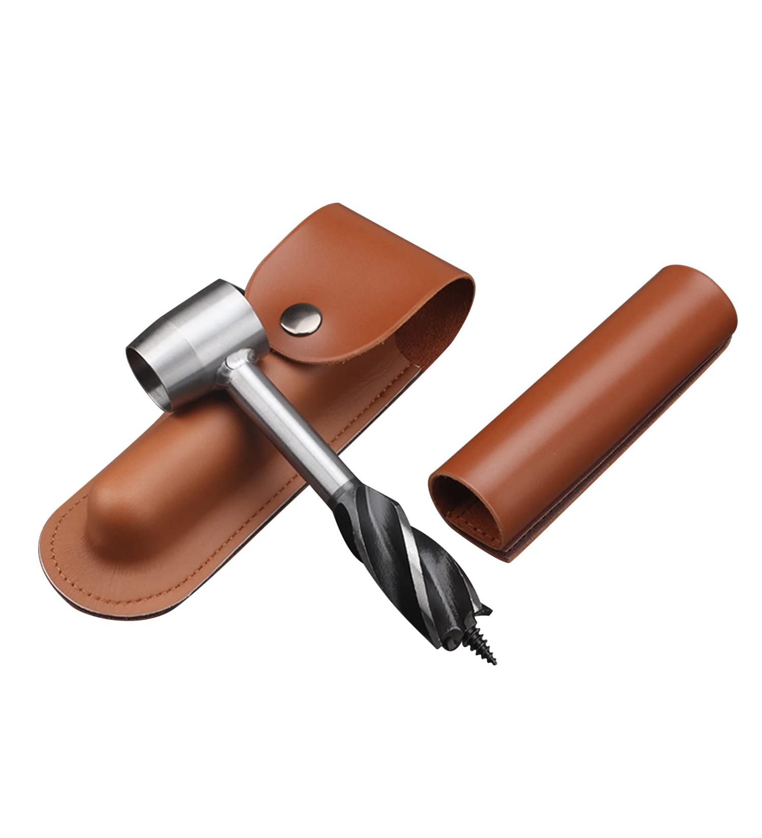 Survival Settlers Tool: Bushcraft Settlers Wrench, Scotch Eye Wood Drill Peg and Manual Hole Maker - Camping Bushcraft Gear and Equipment for Outdoor Backpacking - Buy Online on GoSupps.com