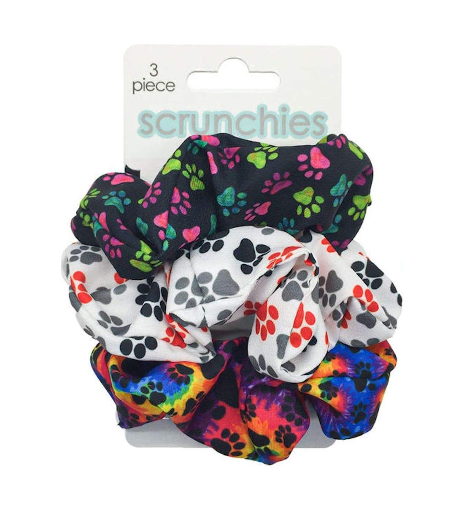 Spoontiques Pawprints Scrunchies 1 count